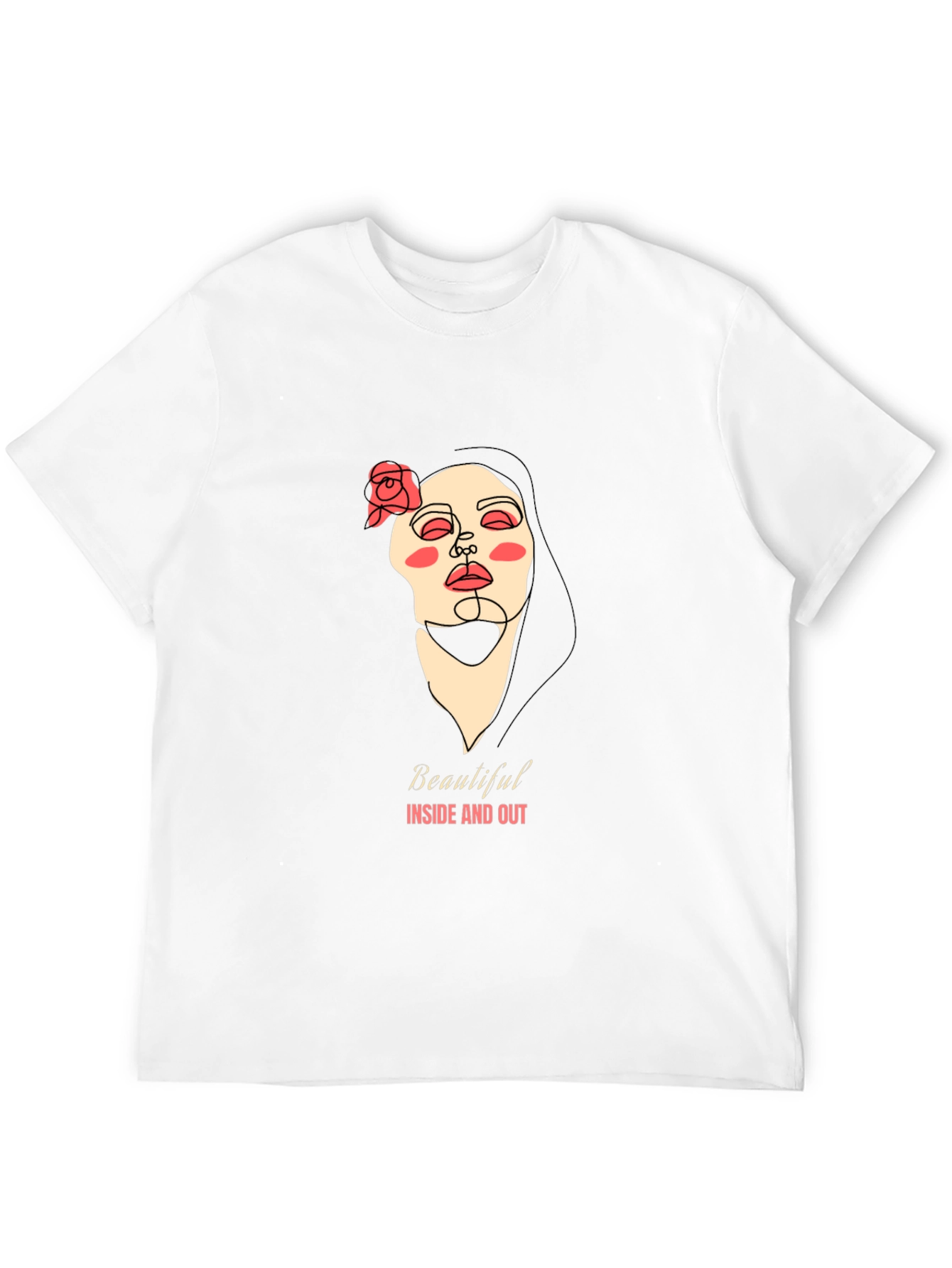 Black Beautiful Inside & Out Graphic Tee view 12