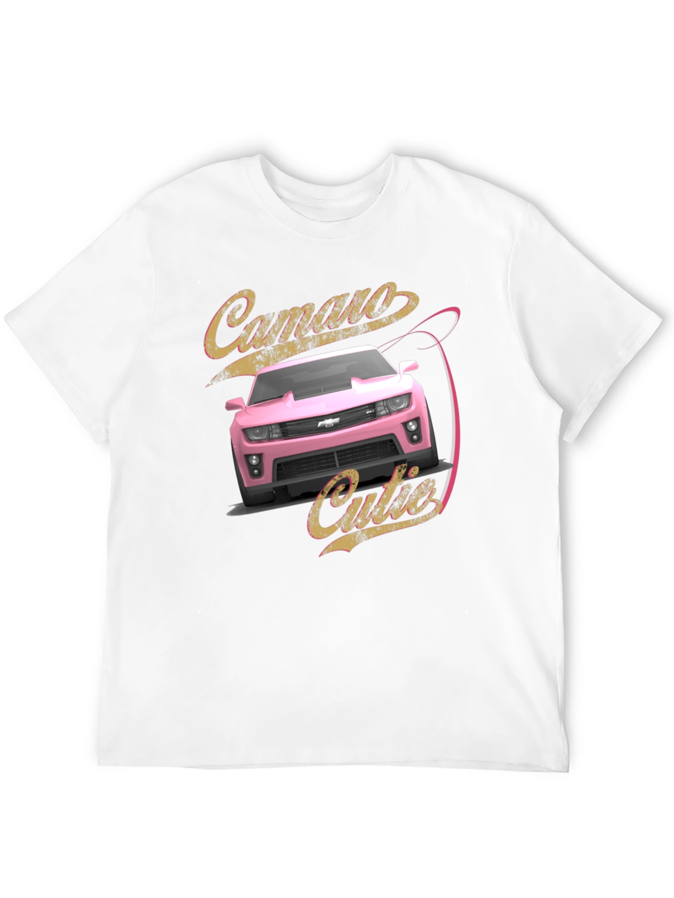 Black Camaro Cutie T-Shirt - Black Graphic Tee view 12