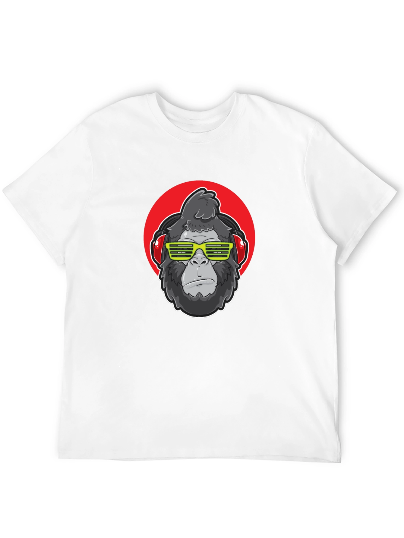 Black Cool Gorilla T-Shirt - DJ Ape Graphic Tee view 12