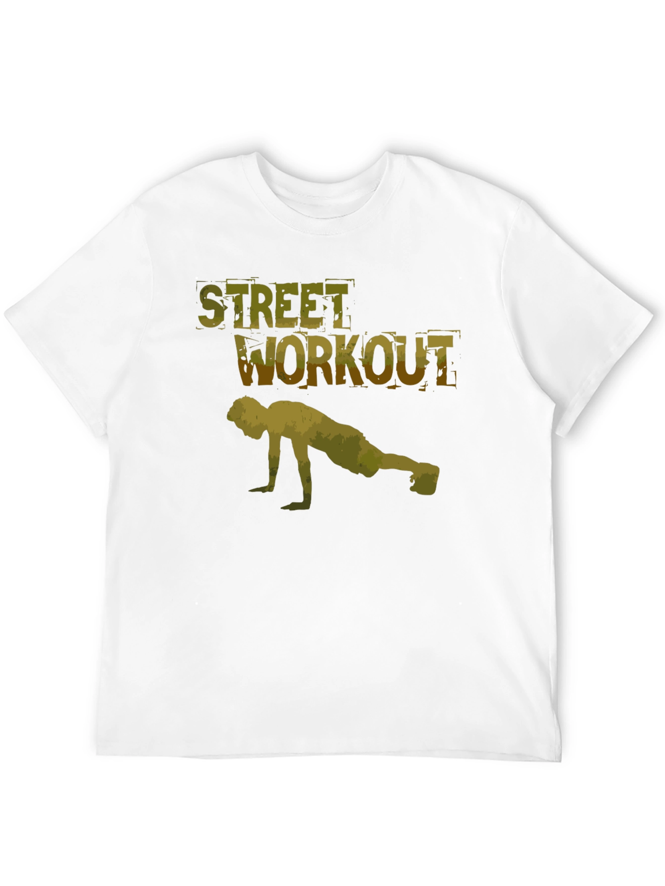 Black Street Workout Black T-Shirt for Men view 12