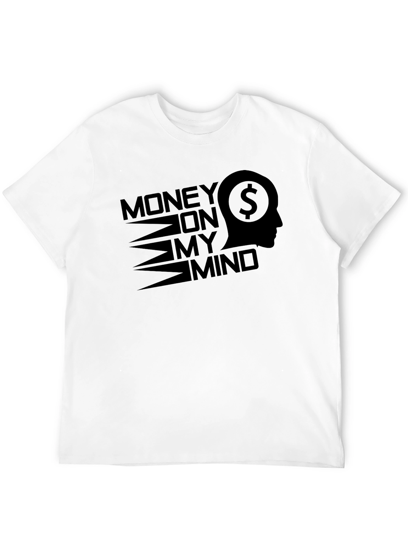 Black Money on My Mind Graphic Tee - Black view 12