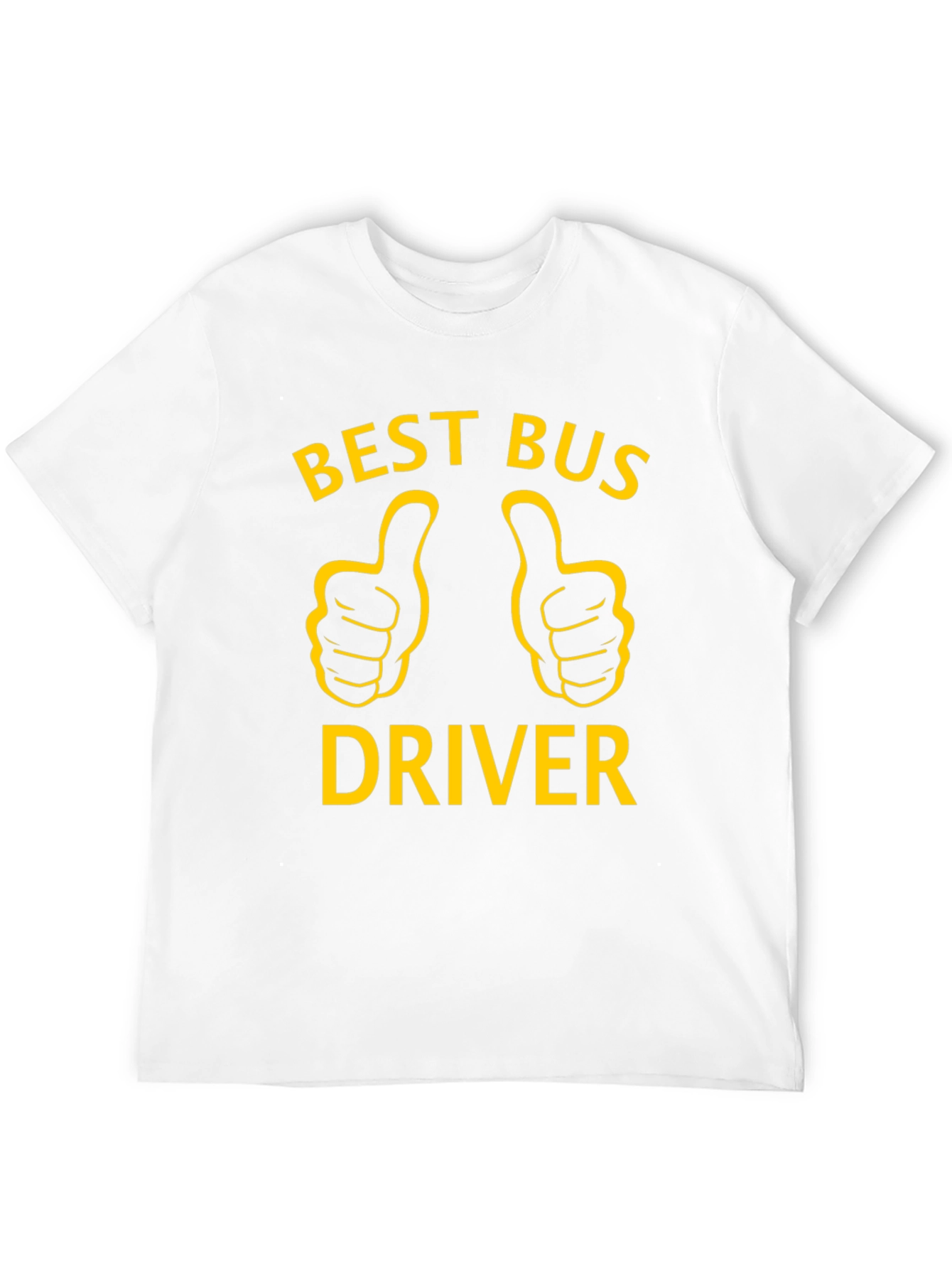 Black Best Bus Driver T-Shirt - Thumbs Up Graphic Tee view 12