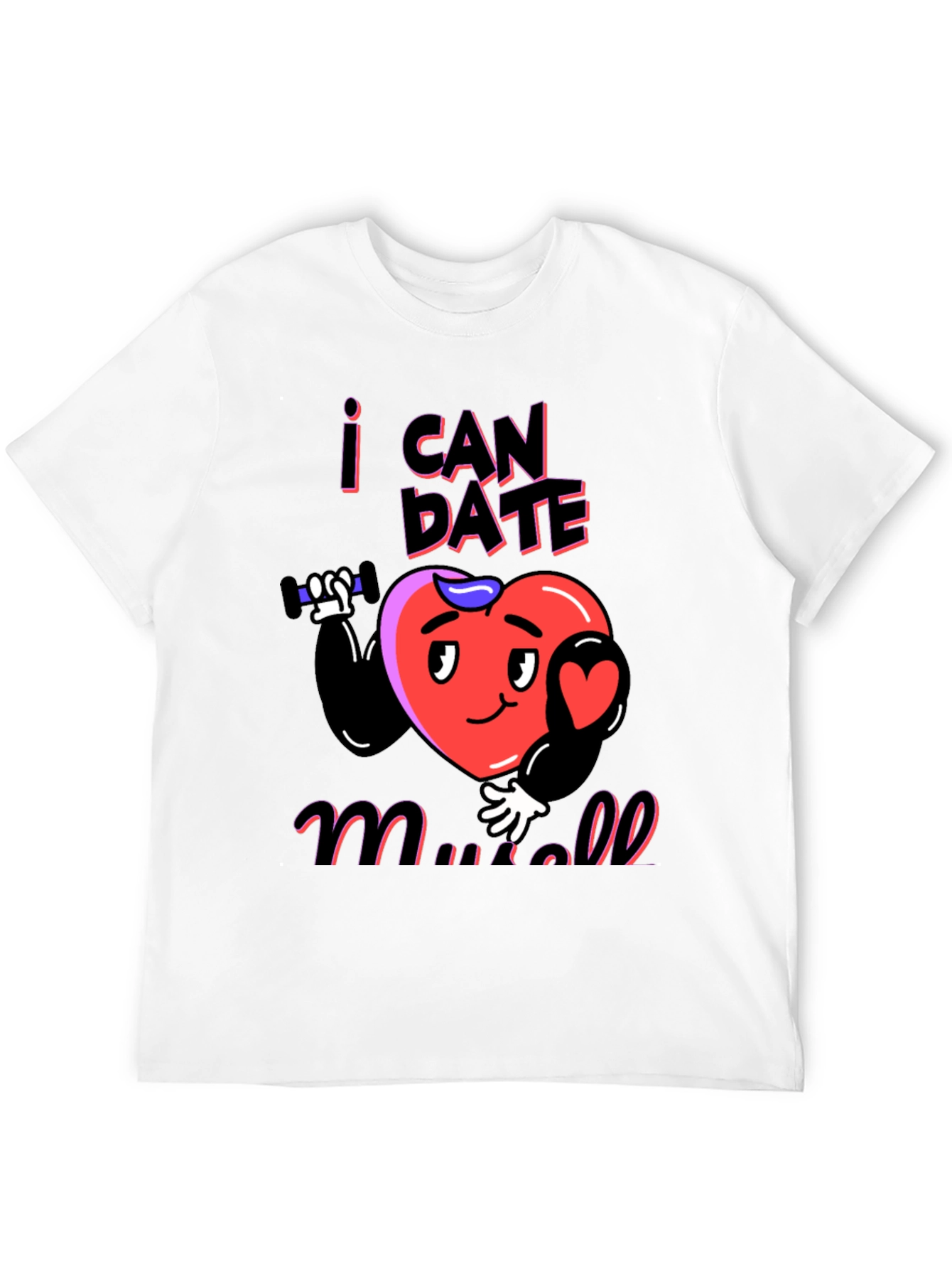 Black I Can Date Myself T-Shirt view 12