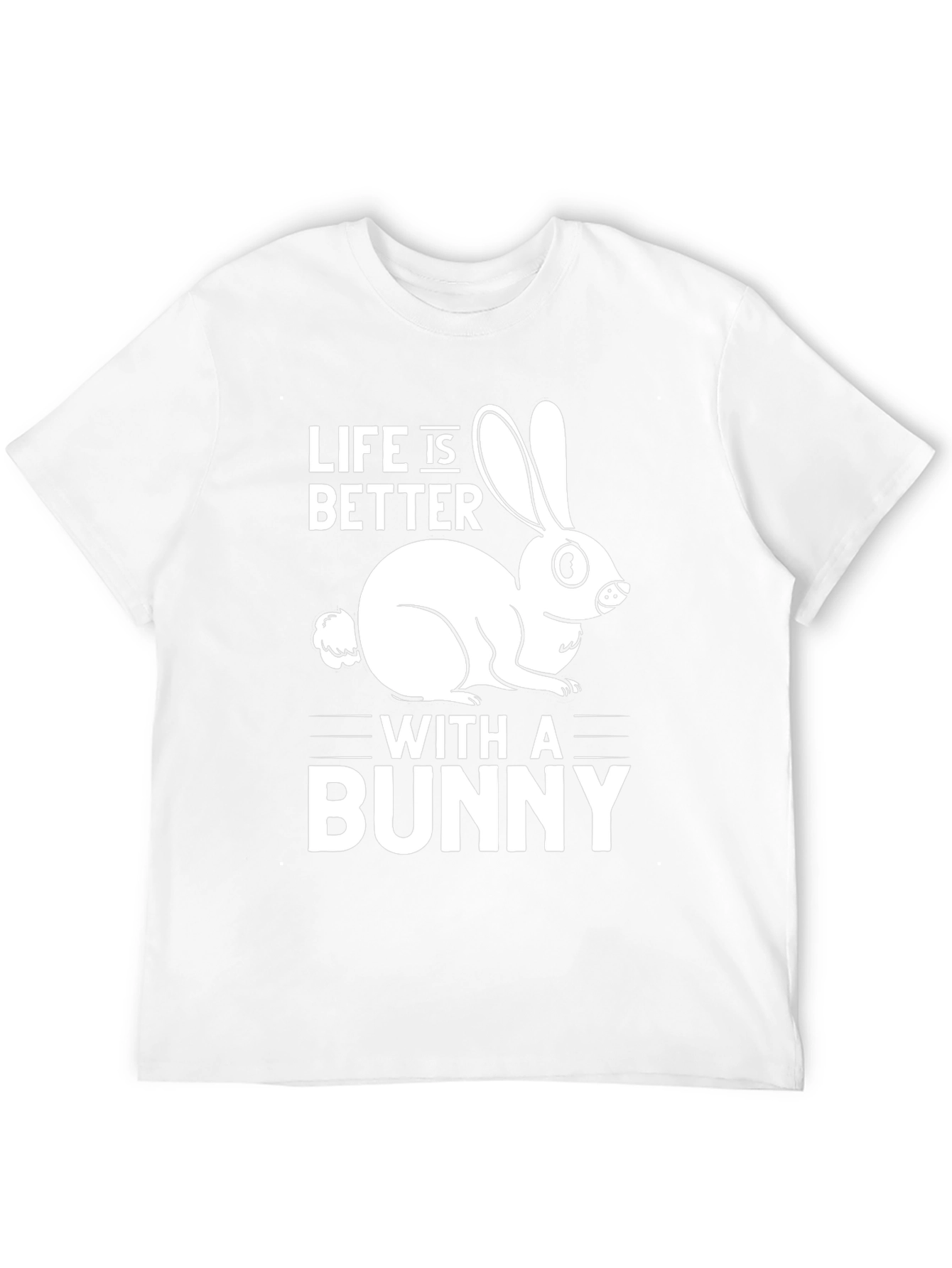 Black Life is Better with a Bunny T-Shirt view 12