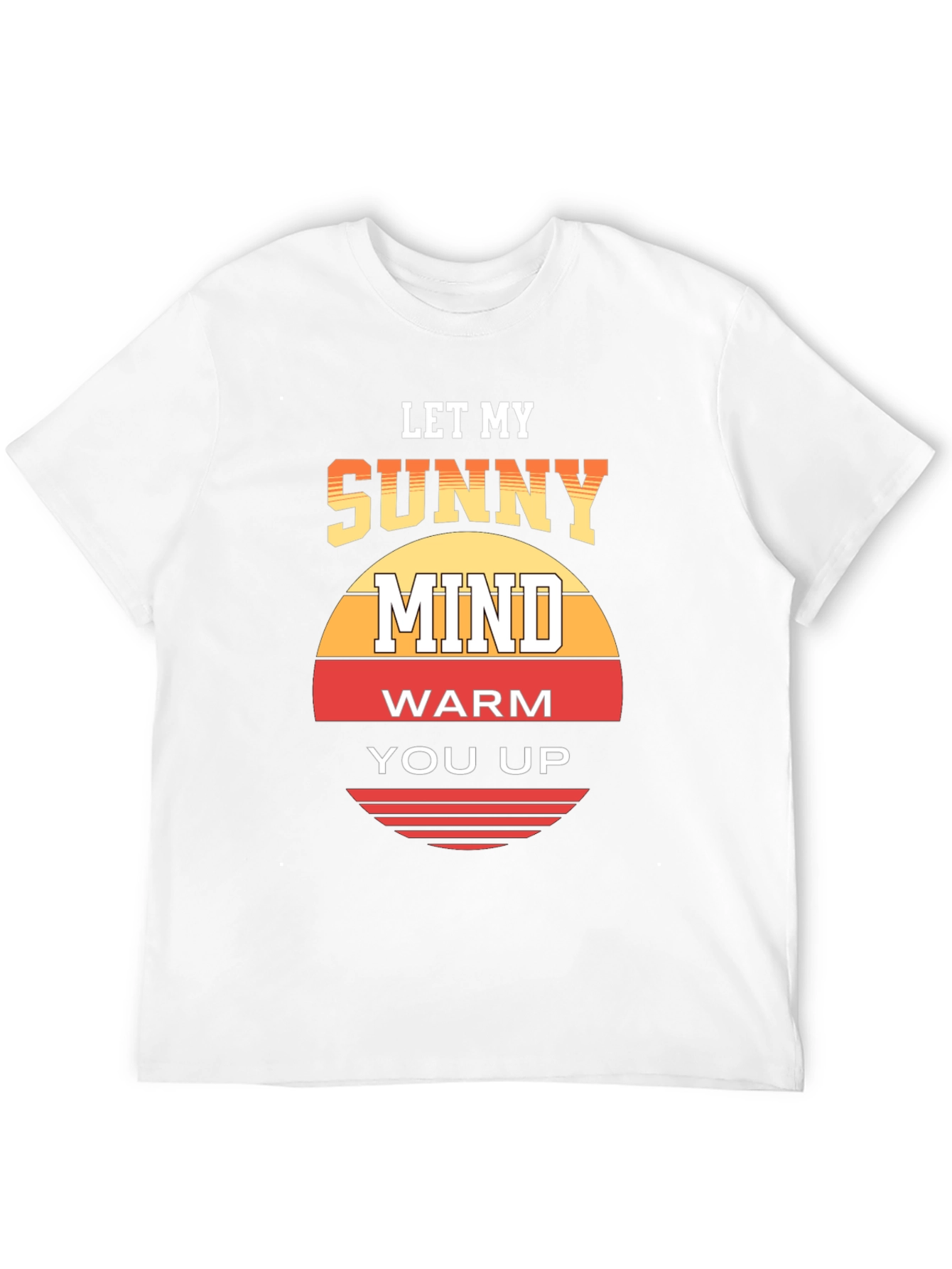 Black Sunny Mind Graphic Tee - Let My Mind Warm You Up view 12
