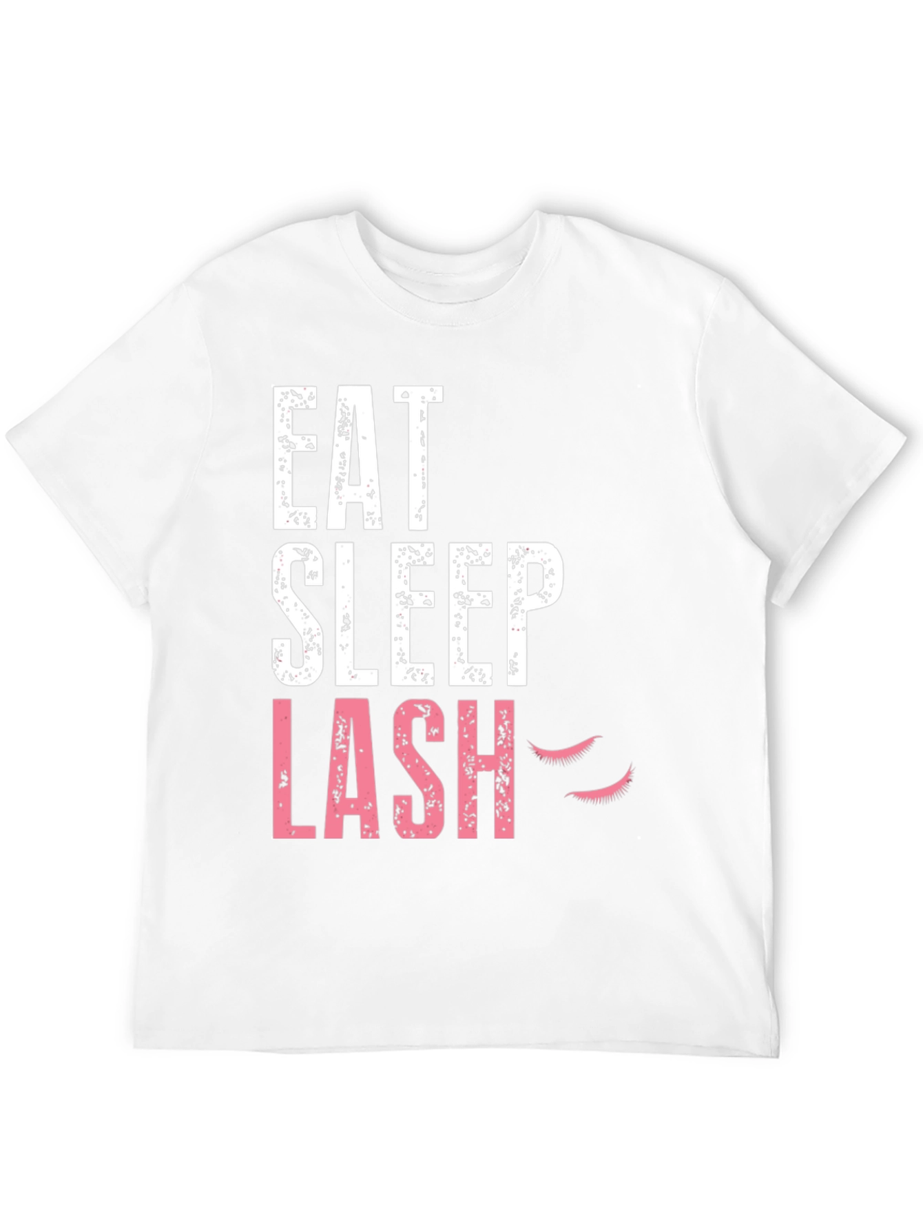 Black Eat Sleep Lash Black Graphic Tee view 12
