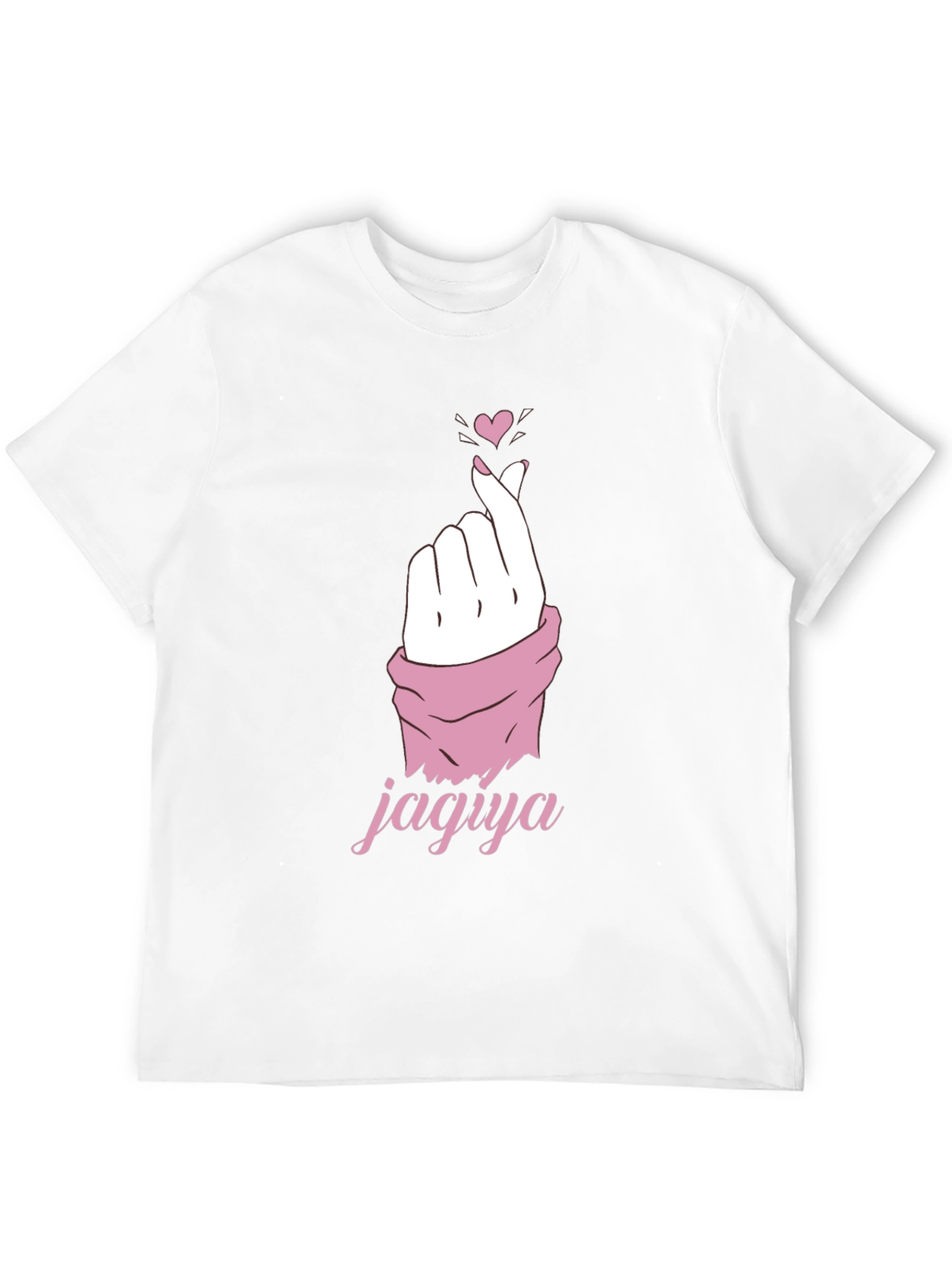 Black Heart Gesture Graphic Tee - Jagya Love view 12