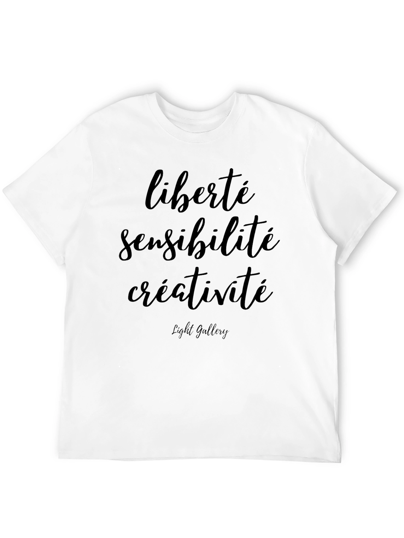 Black Liberté Sensibilité Créativité Black T-Shirt view 12
