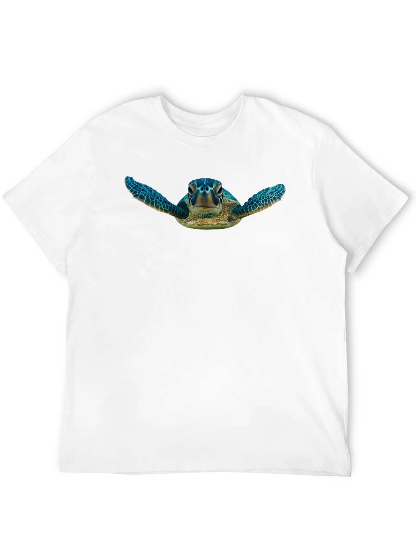 Black Turtle Graphic Tee - Black Unisex T-Shirt view 12