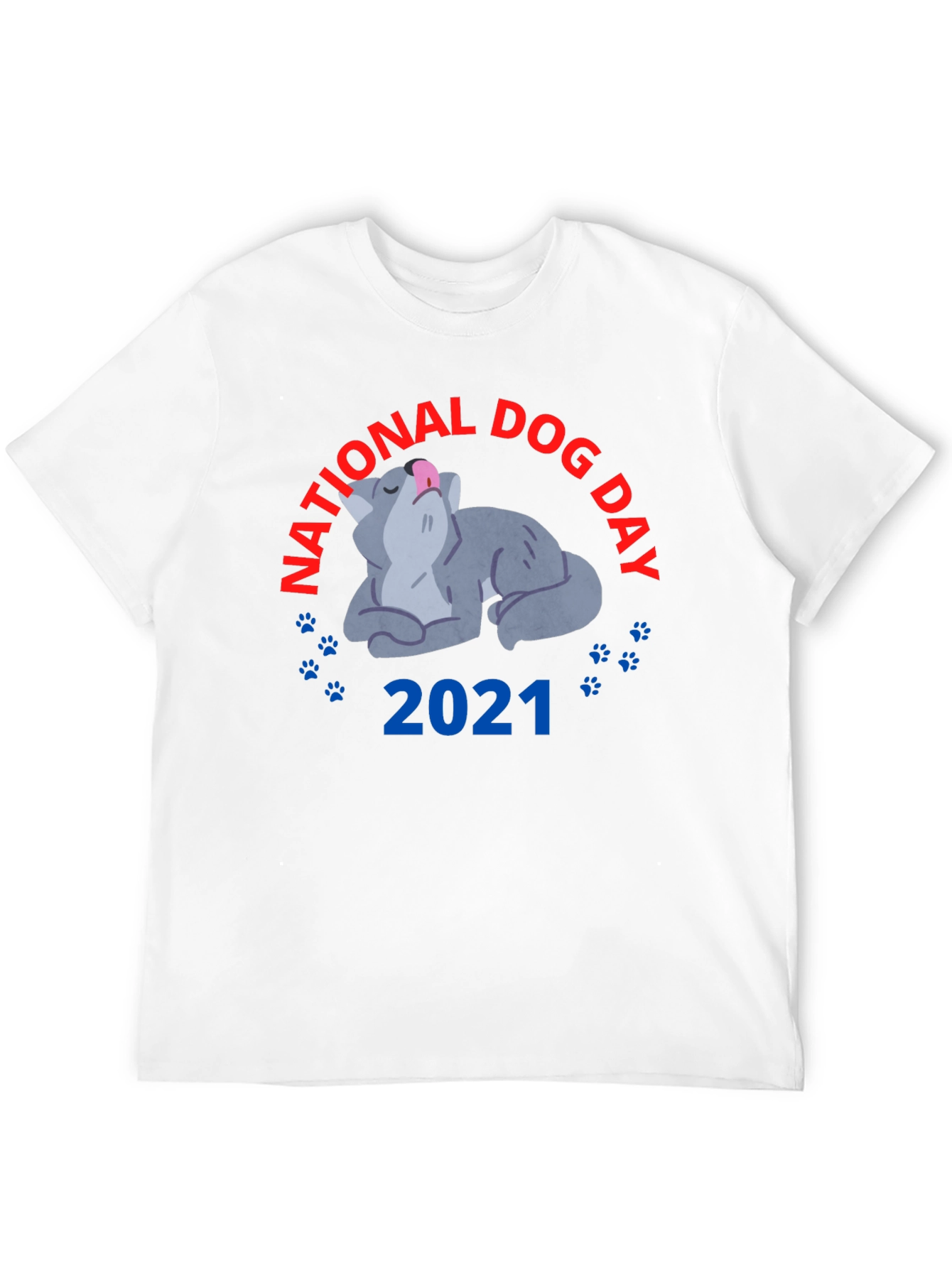 Black National Dog Day 2021 T-Shirt view 12