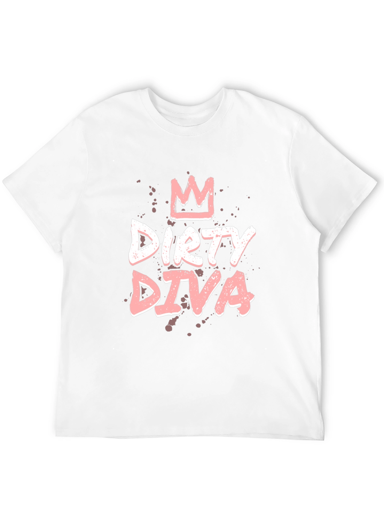 Black Dirty Diva Graphic Tee - Black view 12