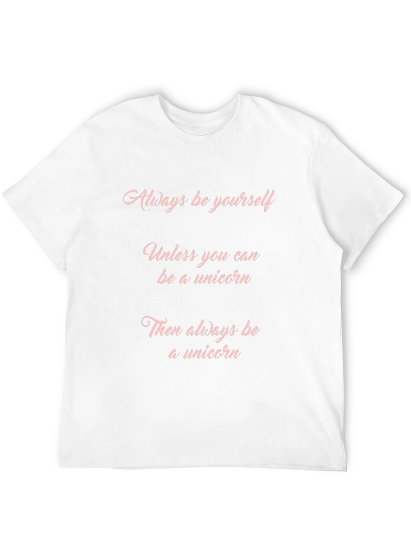 Black Unicorn T-Shirt - Always Be Yourself Tee view 12