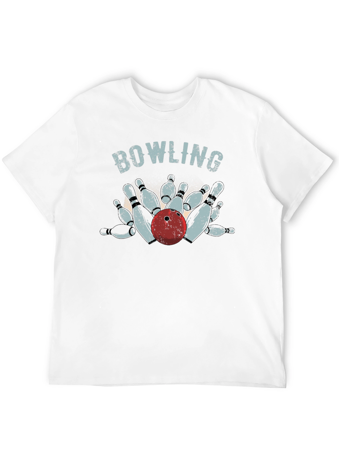 Black Bowling Strike Graphic Tee - Black view 12