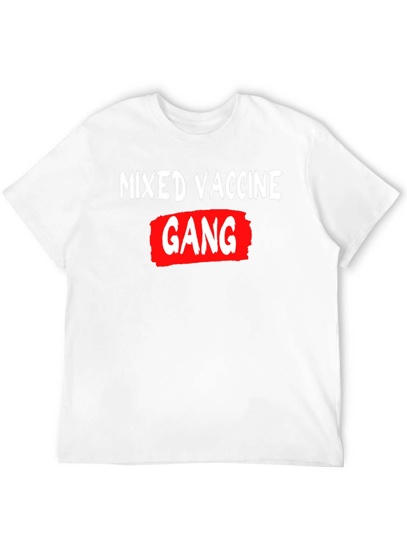 Black Mixed Vaccine Gang Graphic T-Shirt view 12