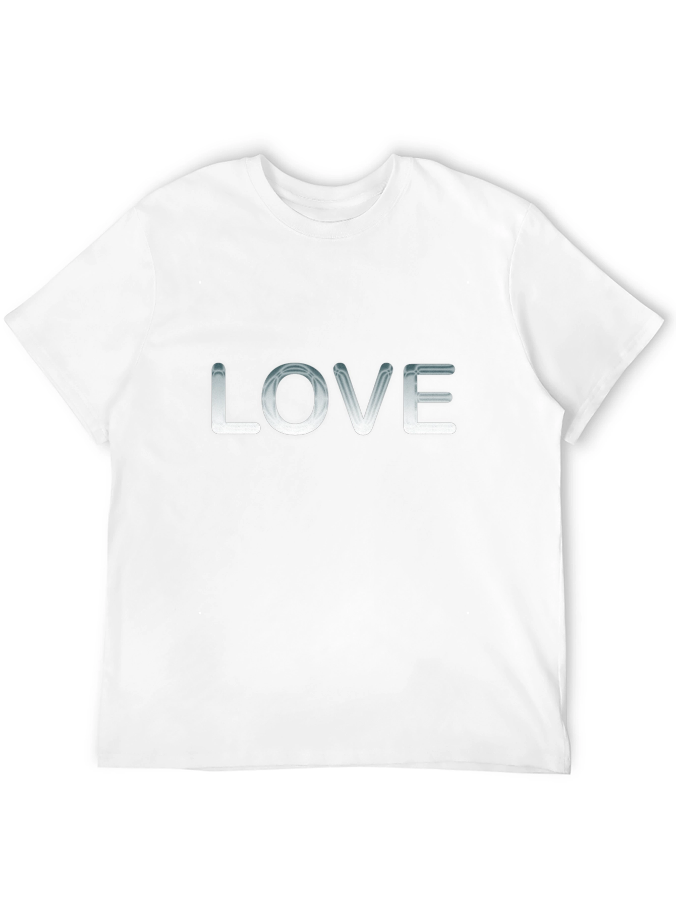 Black Love Graphic T-Shirt - Men's Black Tee view 12