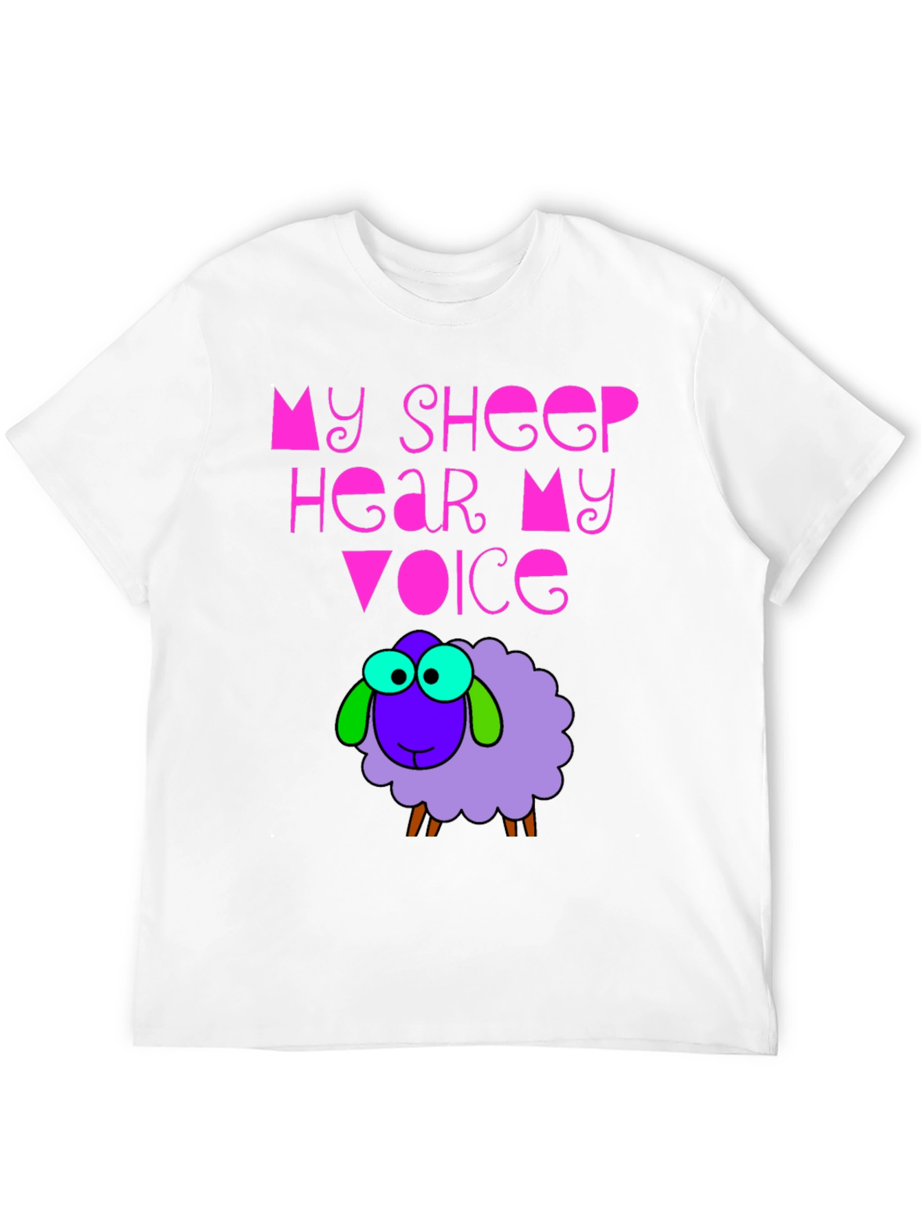 Black My Sheep Hear My Voice Graphic Tee view 12