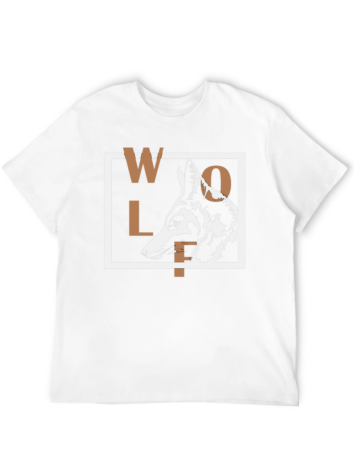 Black Wolf Graphic Print T-Shirt - Modern Urban Style view 12