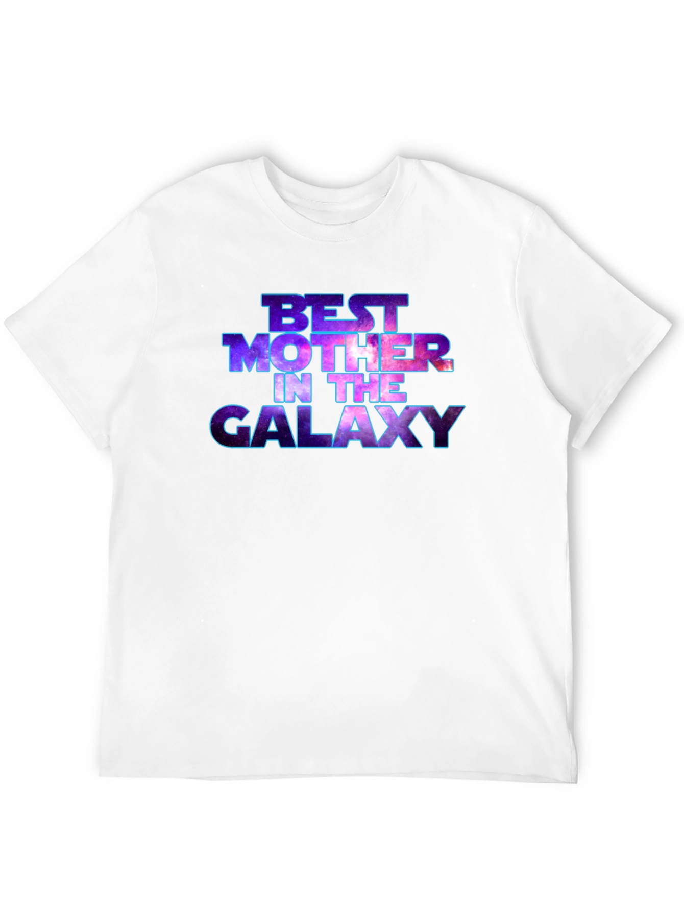 Black Best Mother in the Galaxy T-Shirt view 12