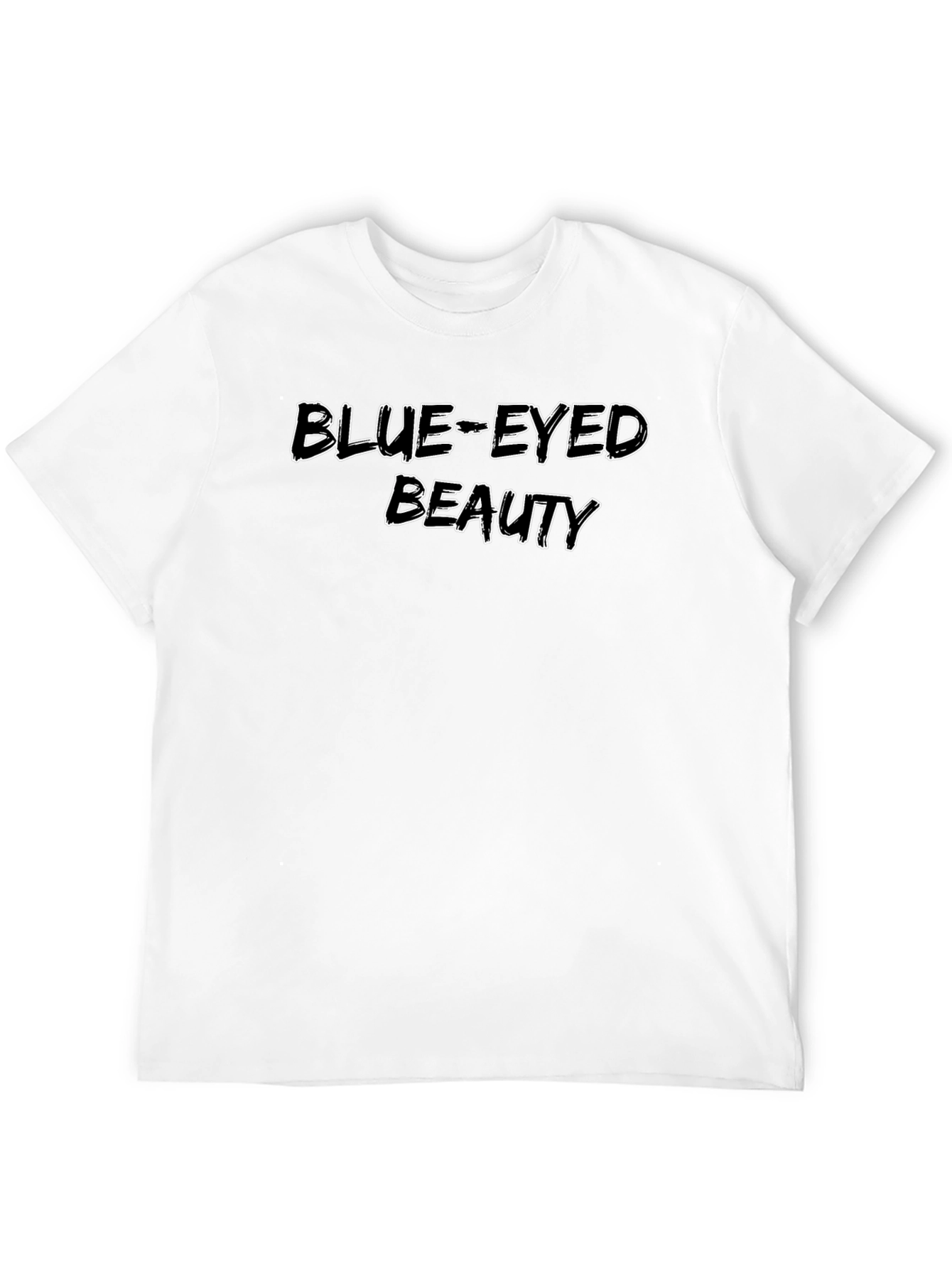 Black Blue-Eyed Beauty Black T-Shirt view 12