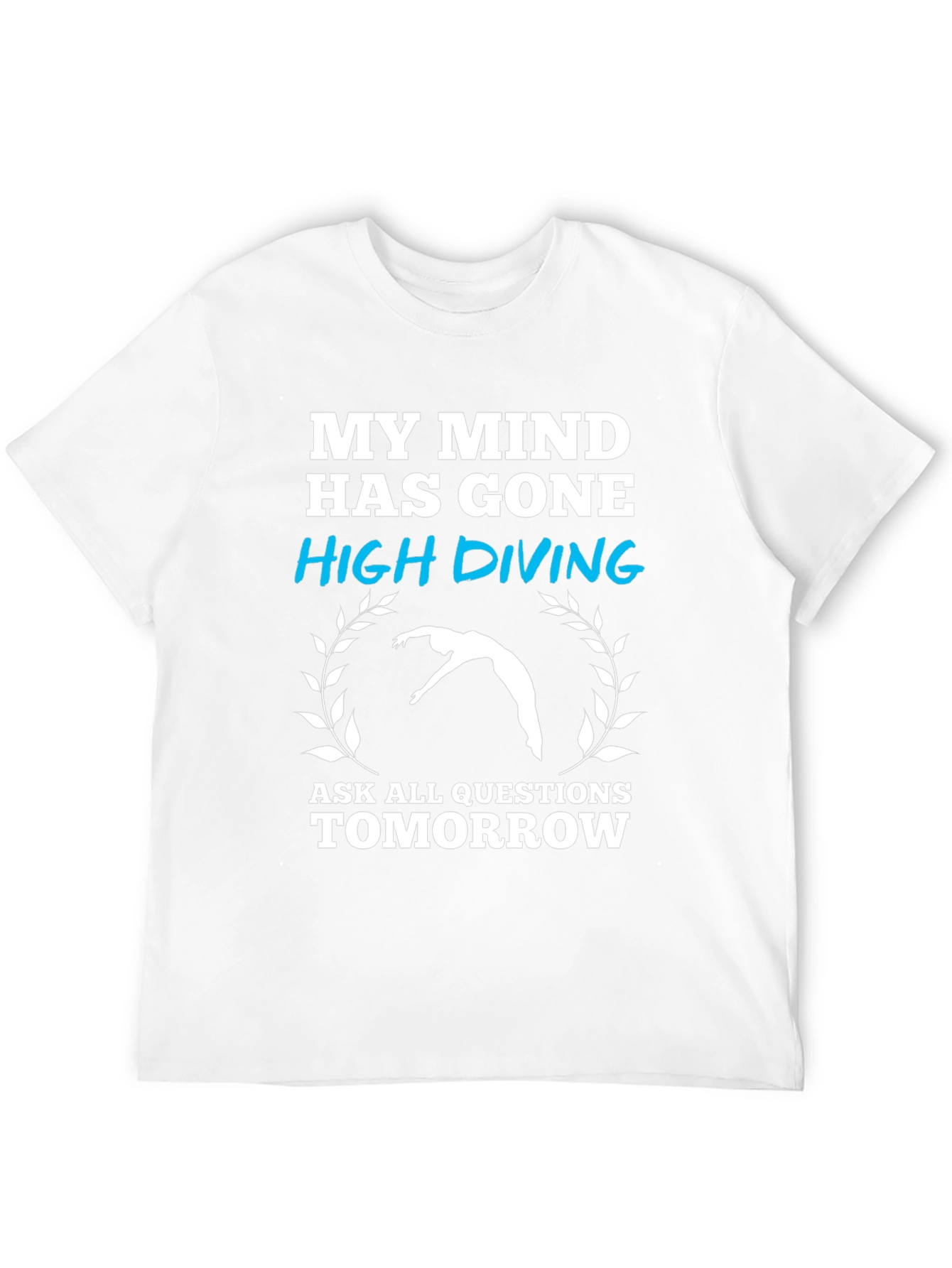 Black My Mind High Diving Graphic T-Shirt view 12