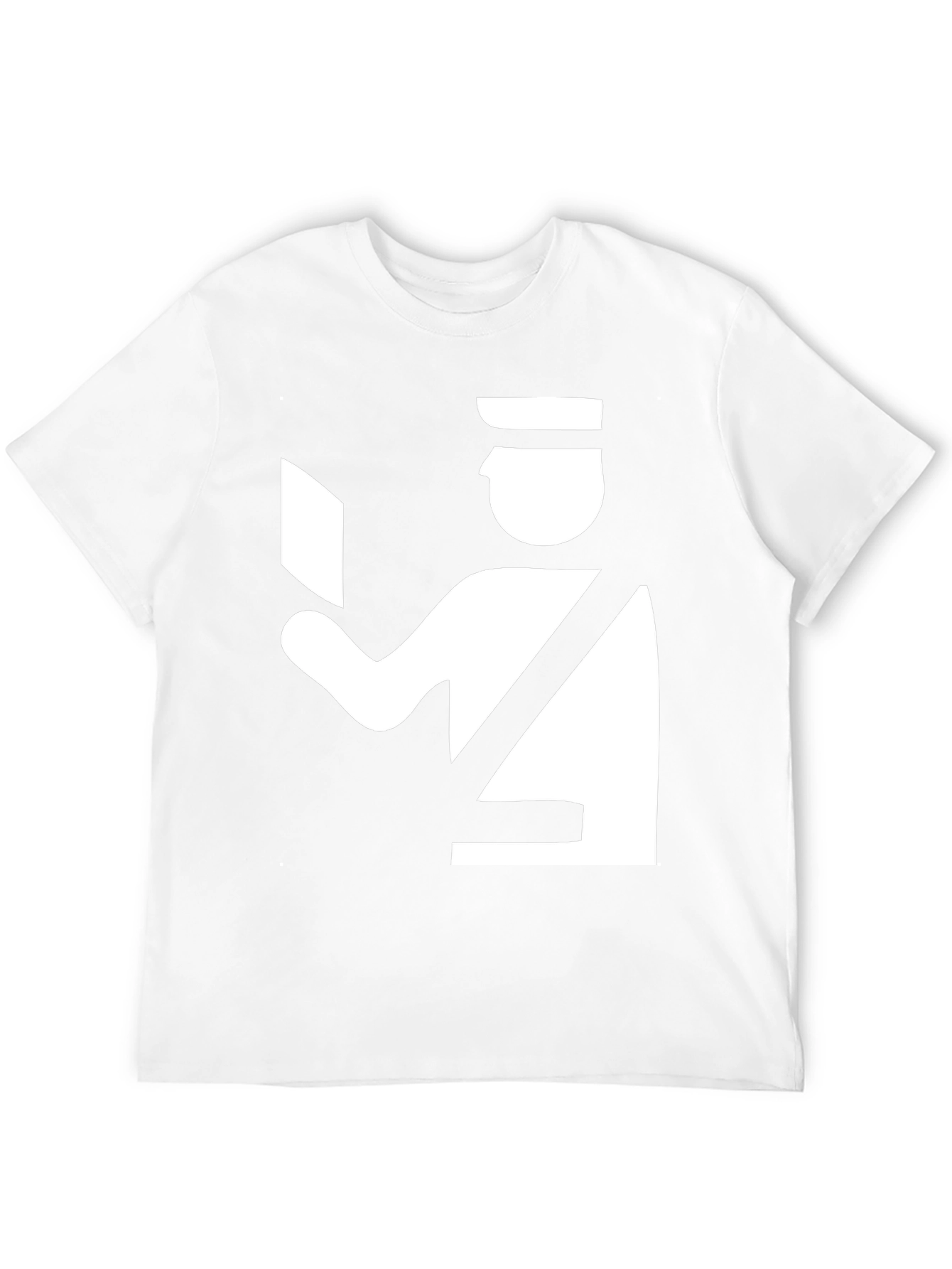 Black Customs Officer Graphic T-Shirt view 12