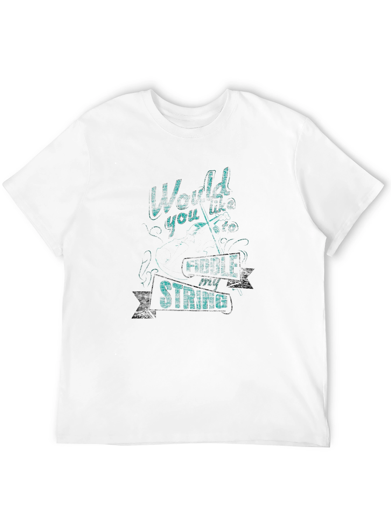 Black Fiddle My String Graphic Tee view 12