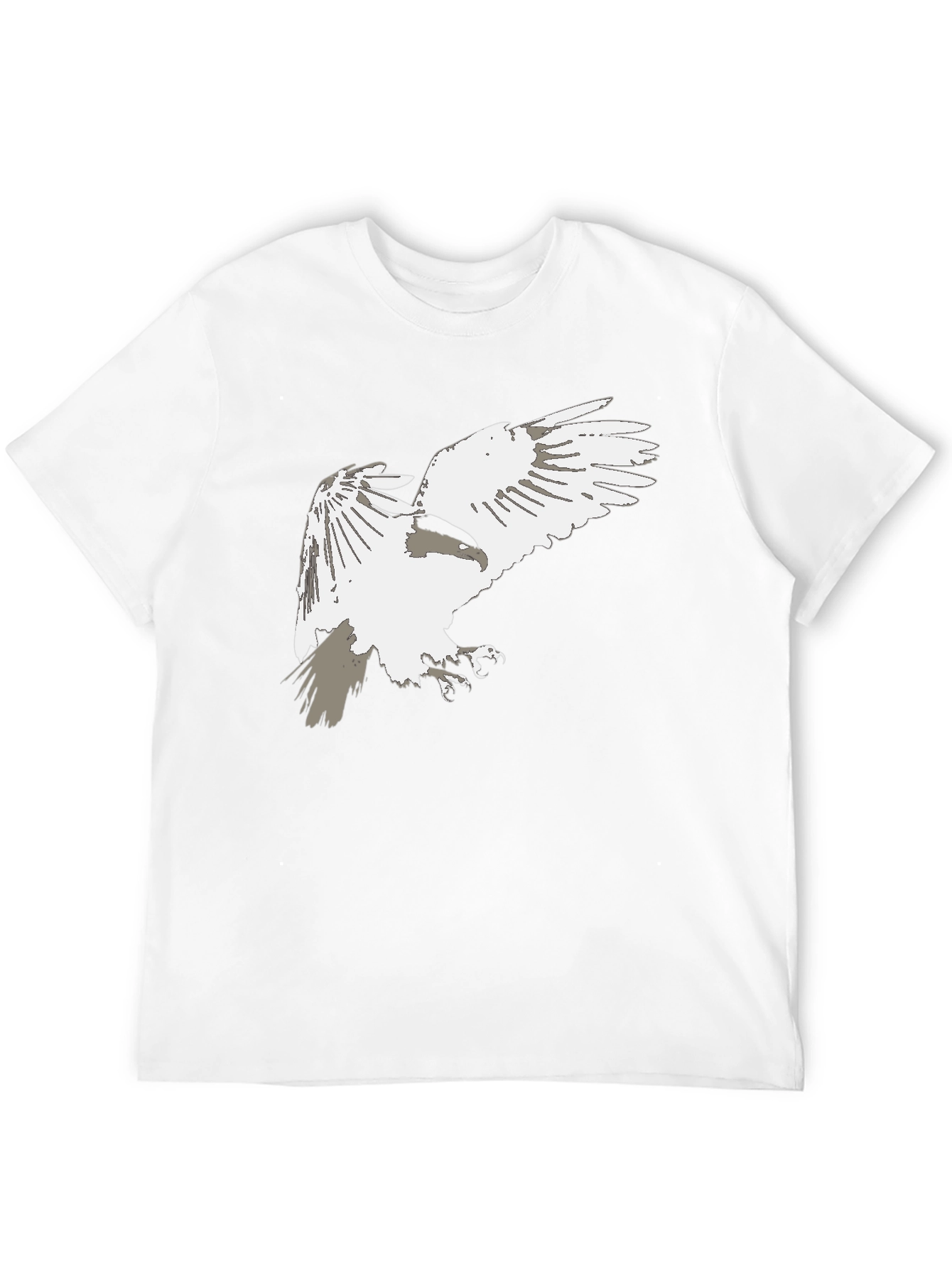 Black Eagle Graphic Print T-Shirt view 12
