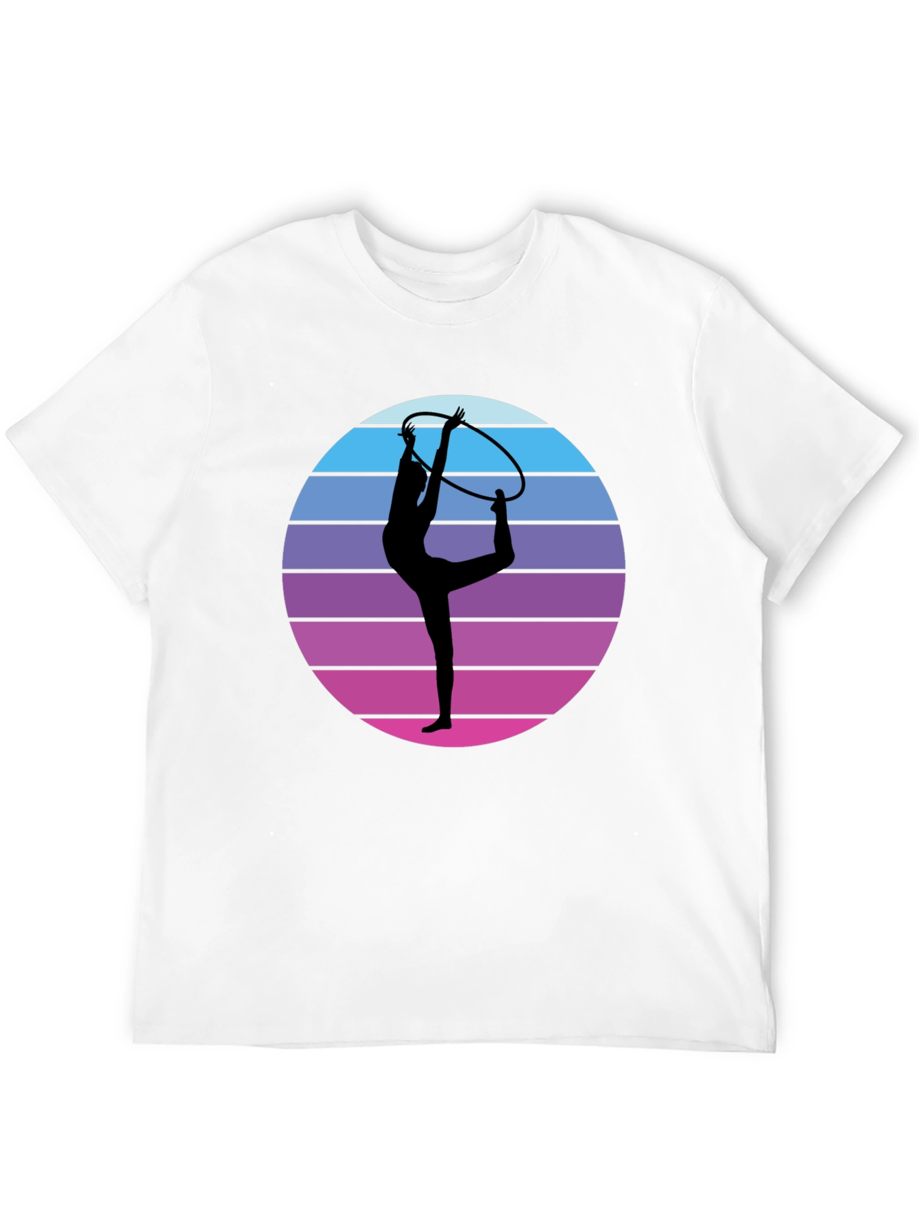 Black Rhythmic Gymnast Graphic Tee view 12