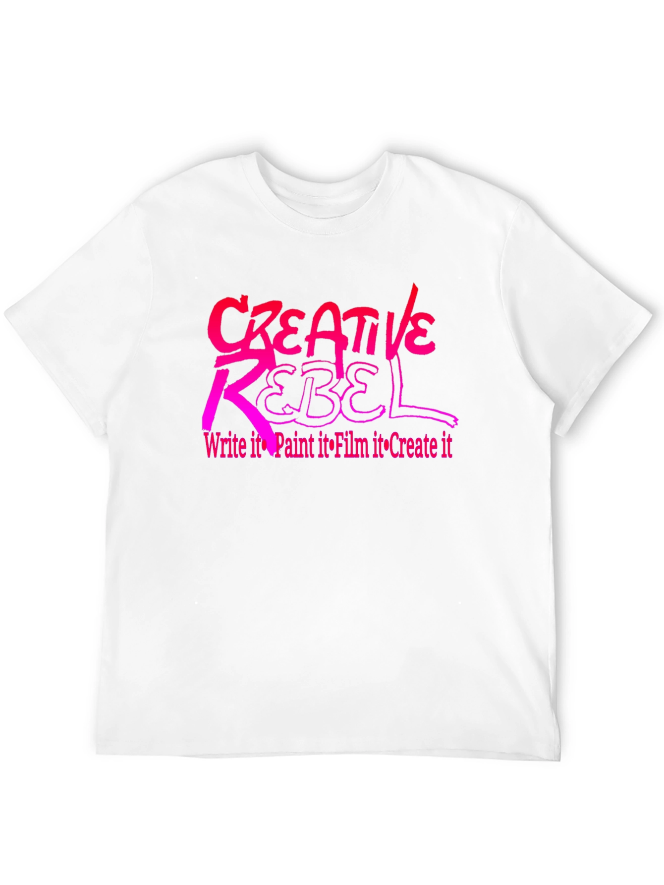 Black Creative Rebel Graphic Tee view 12