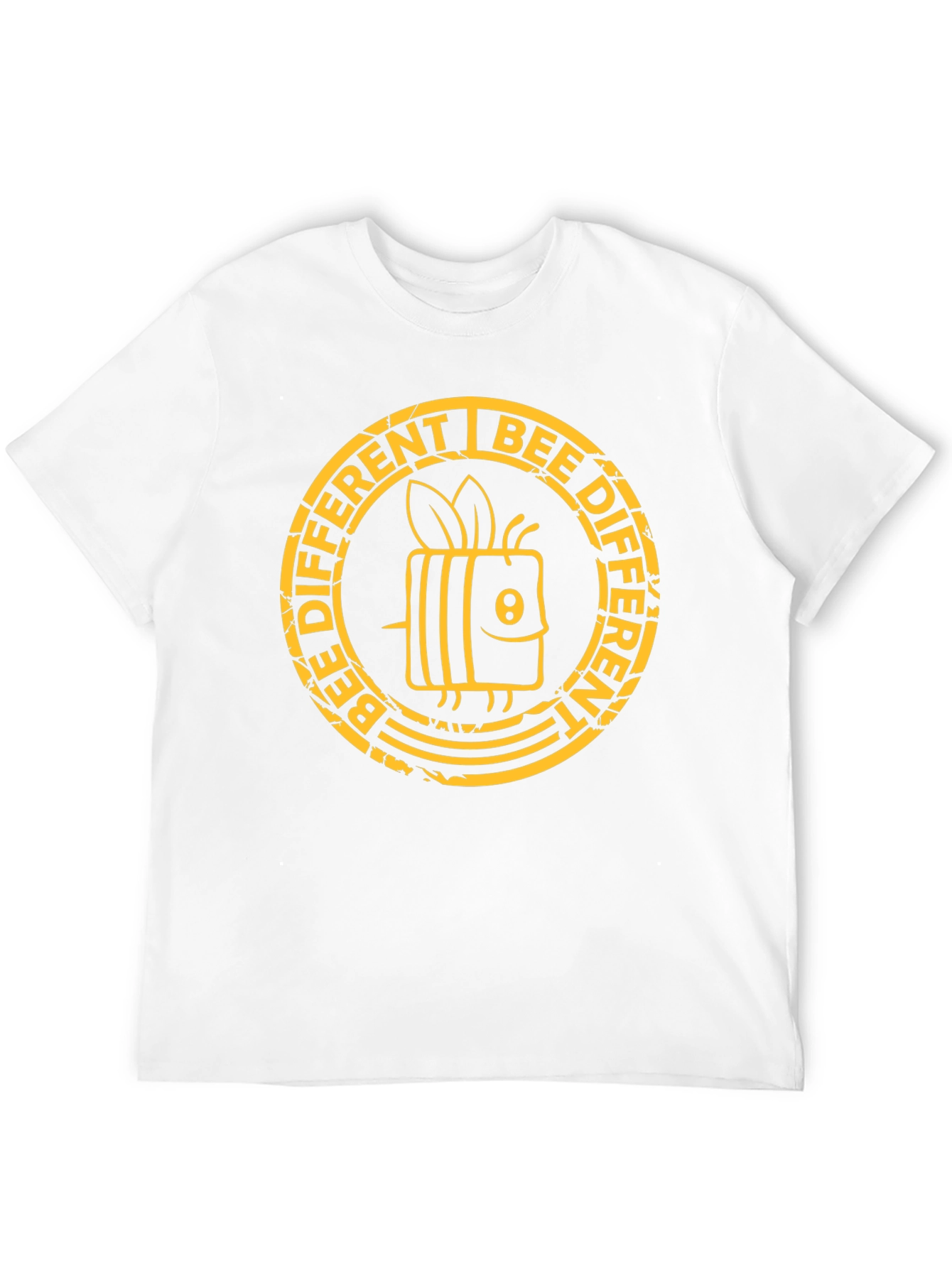 Black Bee Different Graphic T-Shirt - Stylish Black Tee view 12