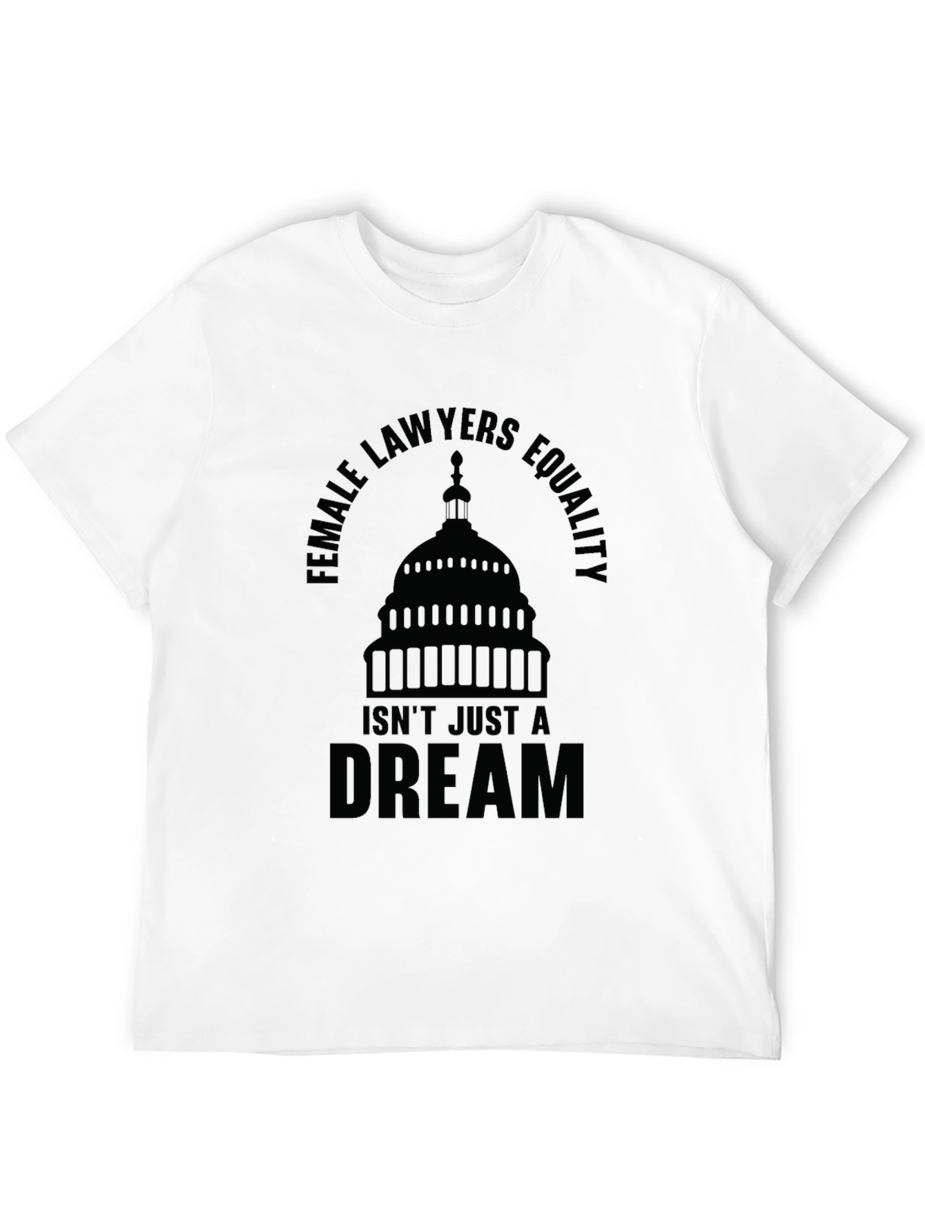Black Female Lawyers Equality Dream T-Shirt view 12