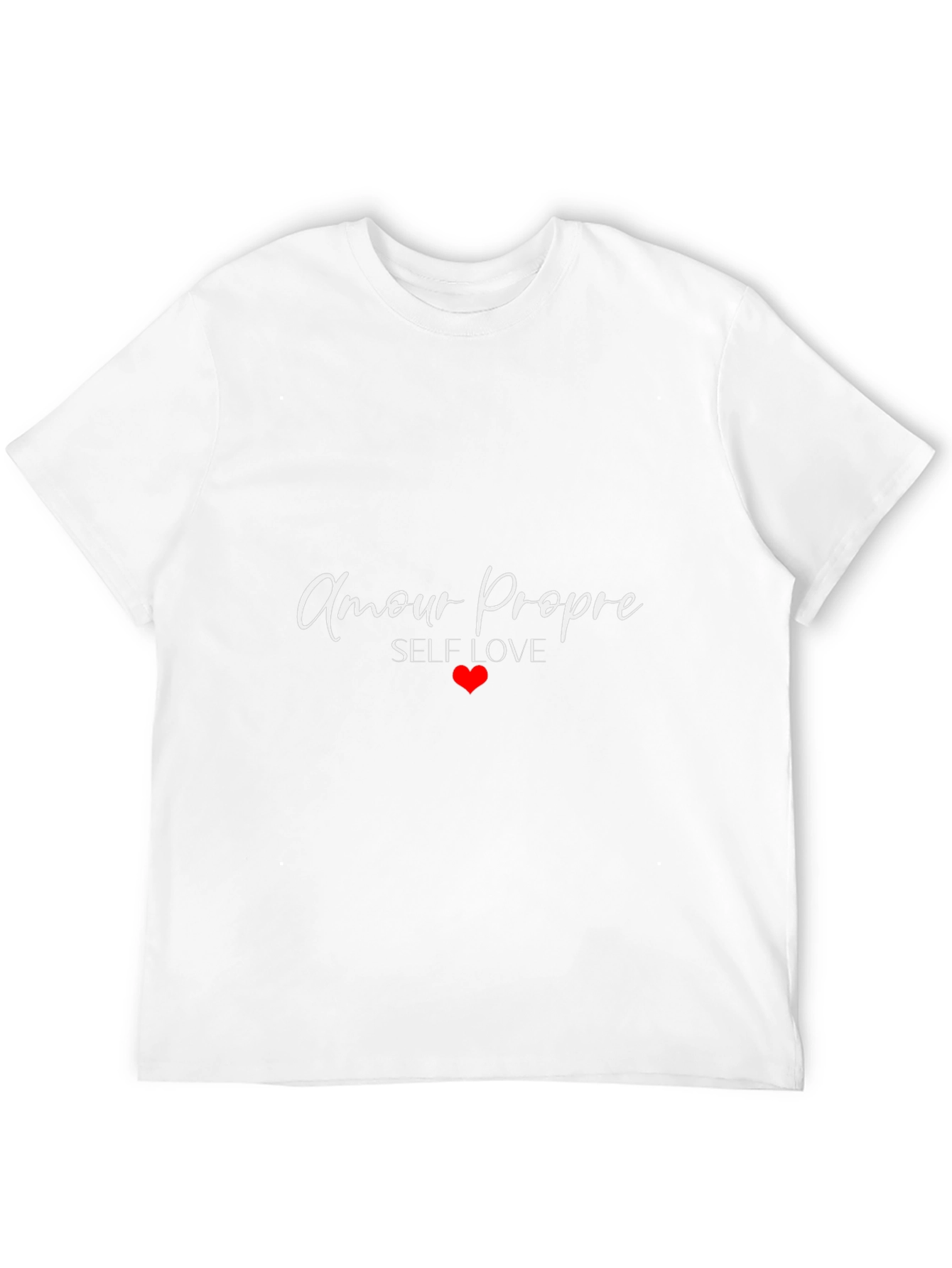 Black Amour Propre Self Love T-Shirt - Black view 12