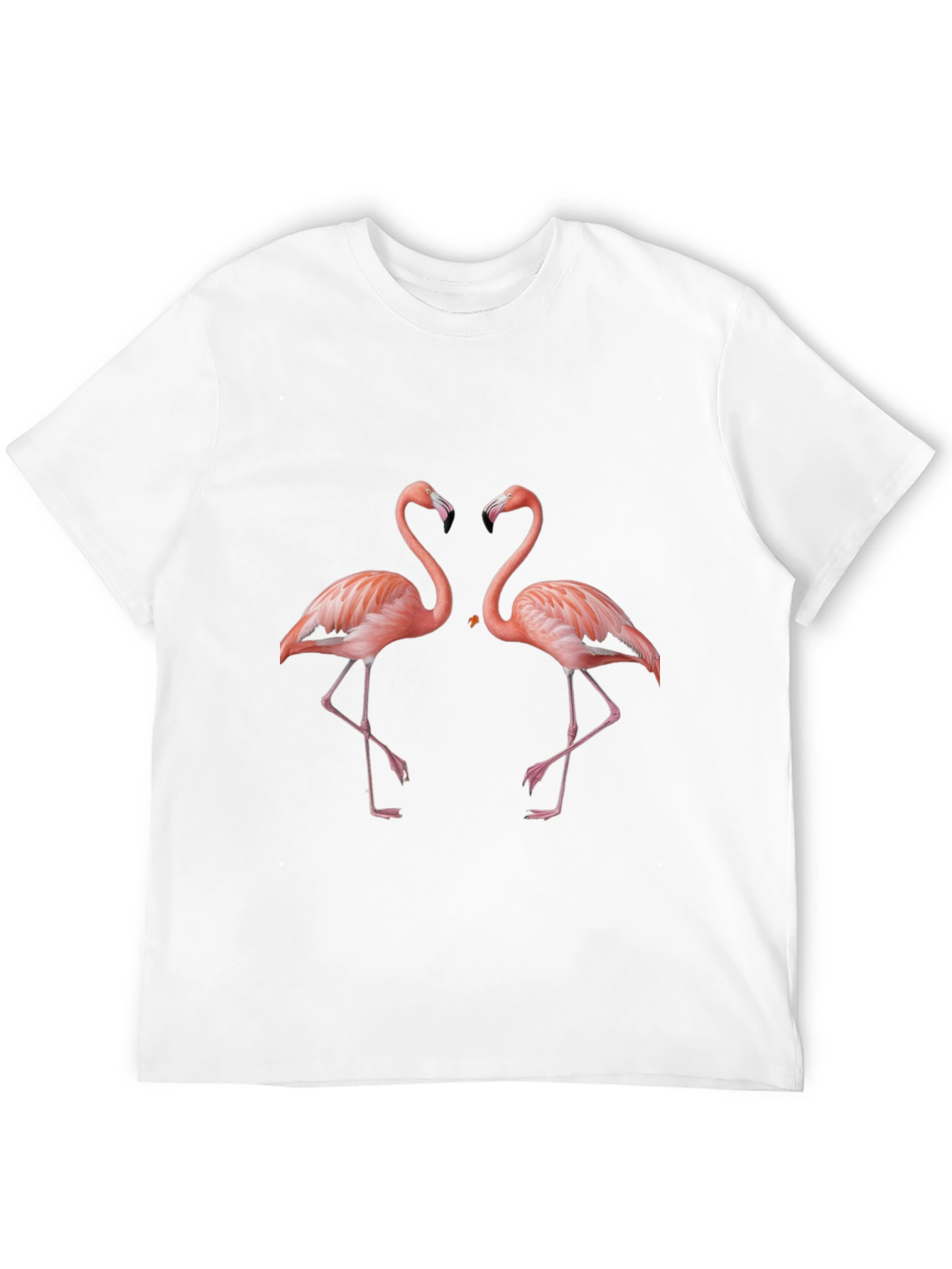 Black Flamingo Love Graphic Tee - Black view 12