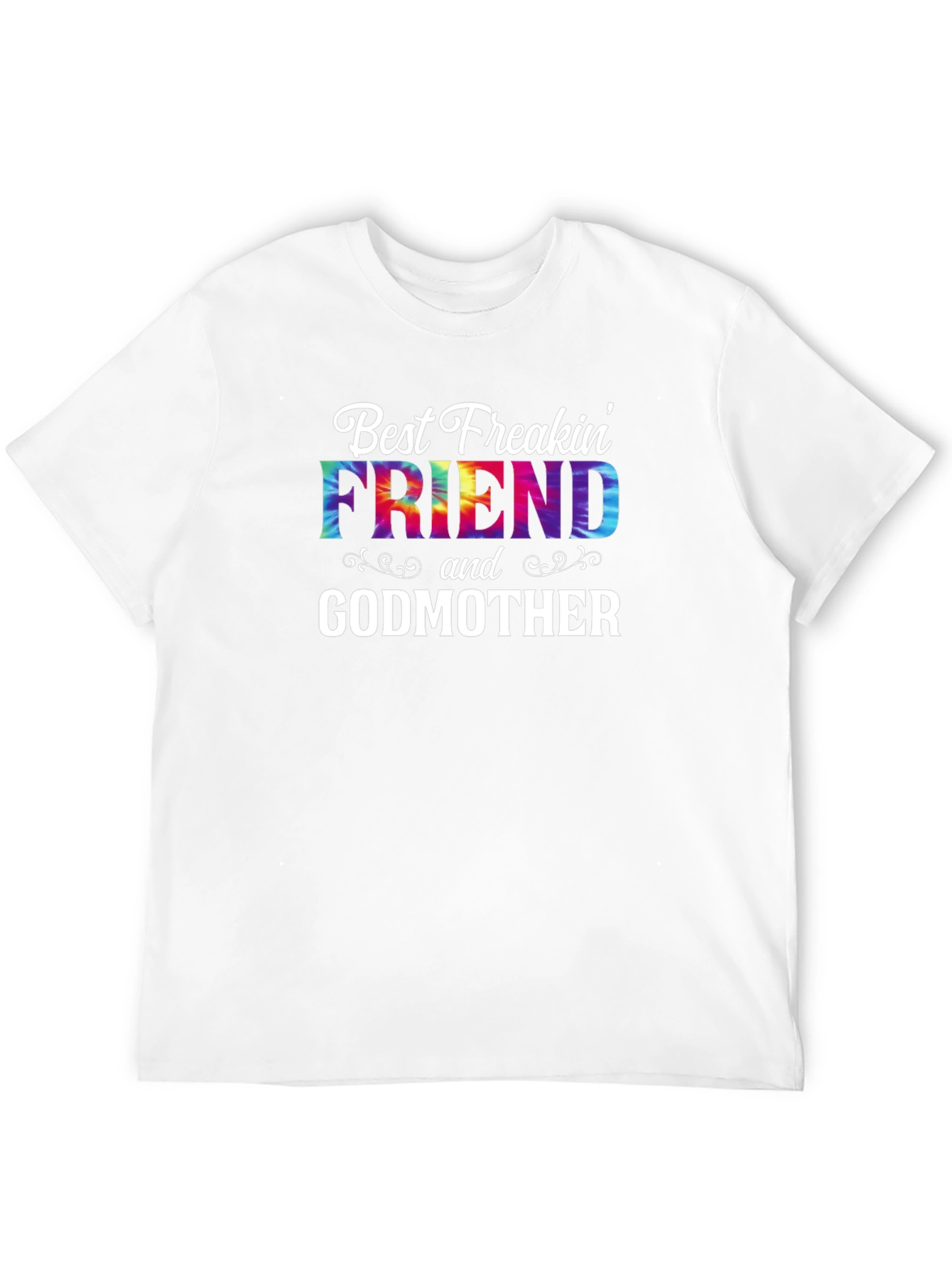 Black Best Freakin' Friend Godmother T-Shirt view 12