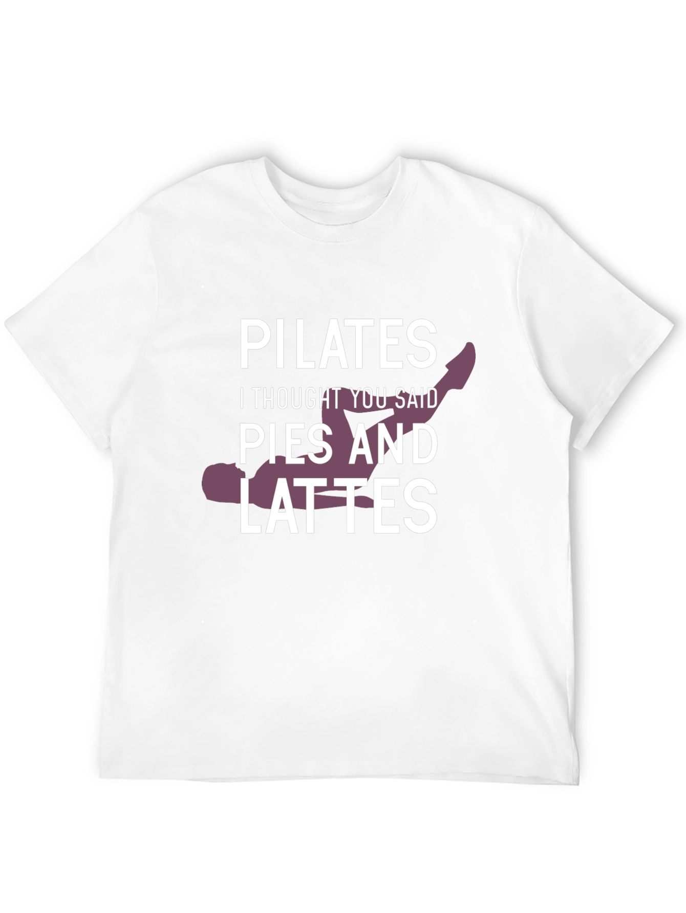 Black Pilates vs. Pies & Lattes Graphic Tee view 12