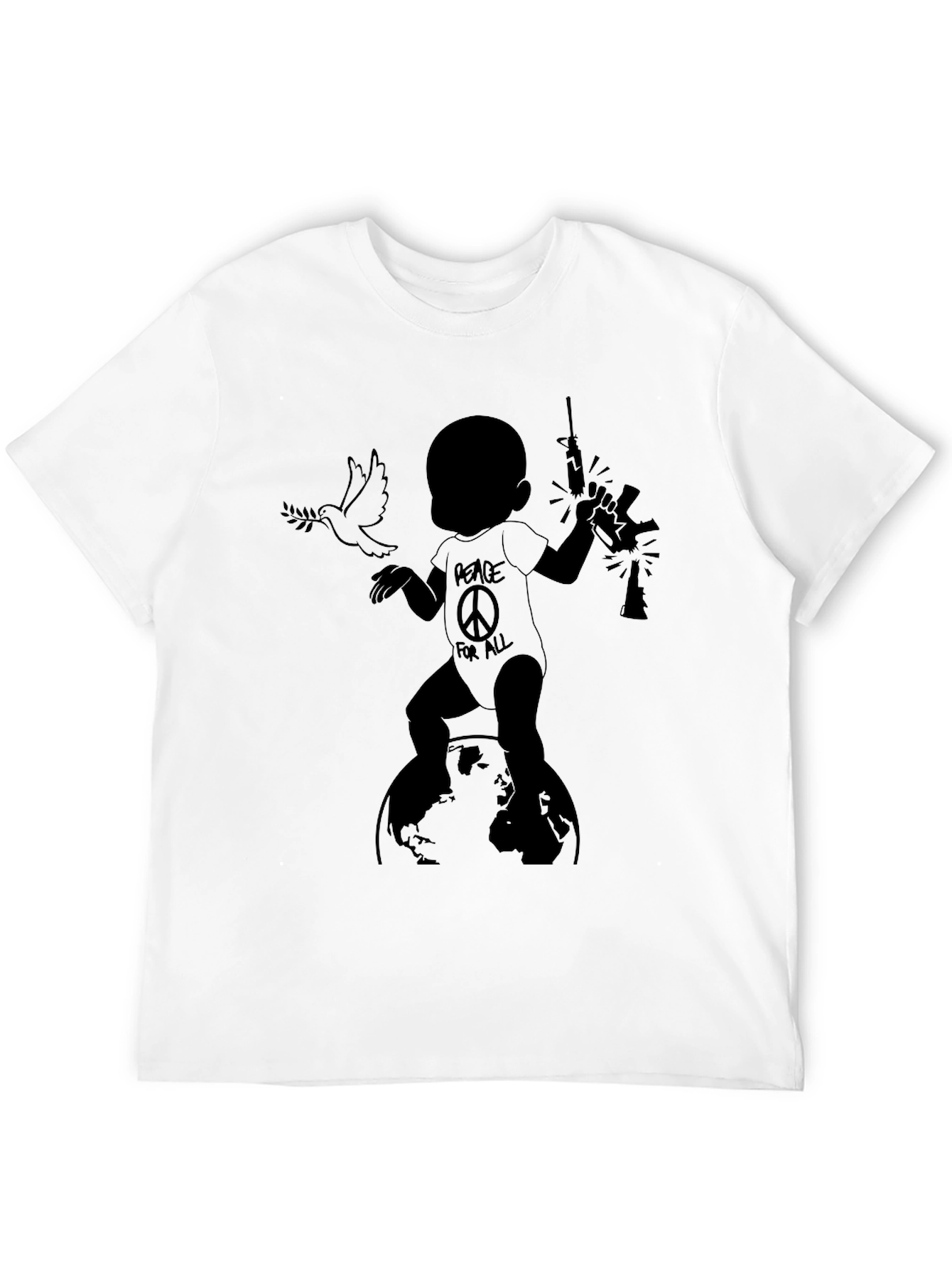 Peace vs. War Graphic Tee - 12
