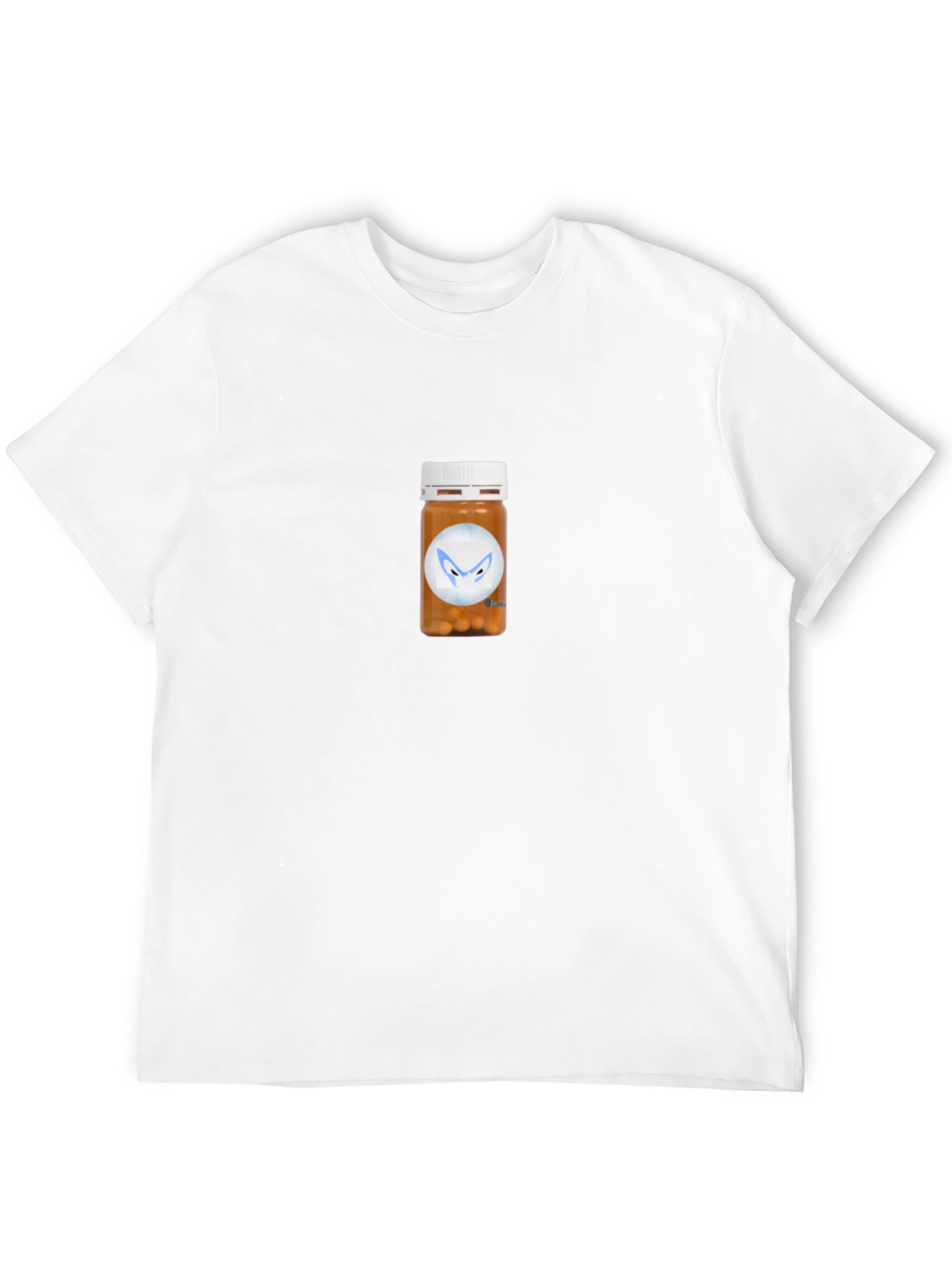 Black Pill Bottle Graphic T-Shirt - Funky Tee view 12