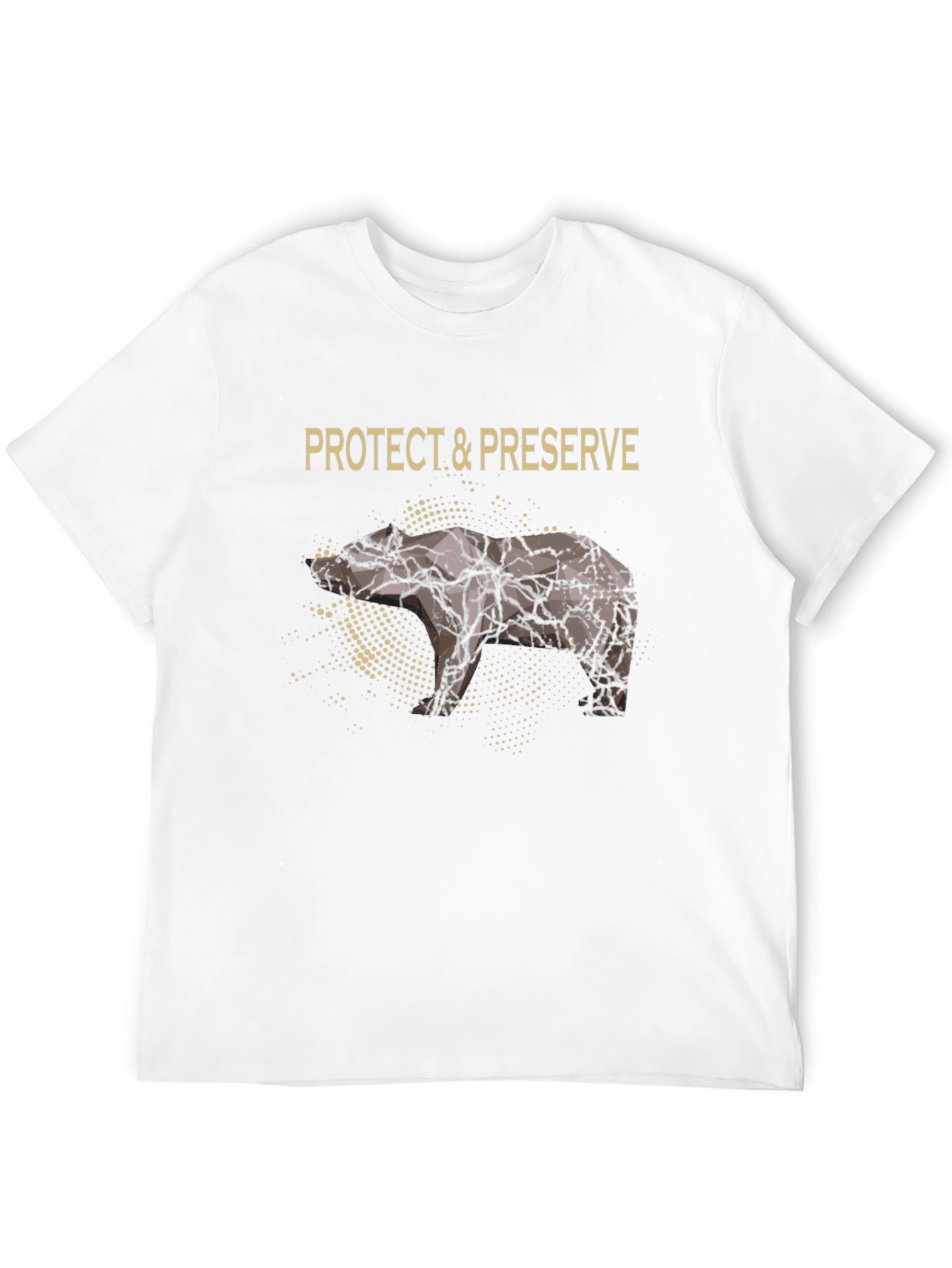 Black Protect & Preserve Nature T-Shirt - Black view 12
