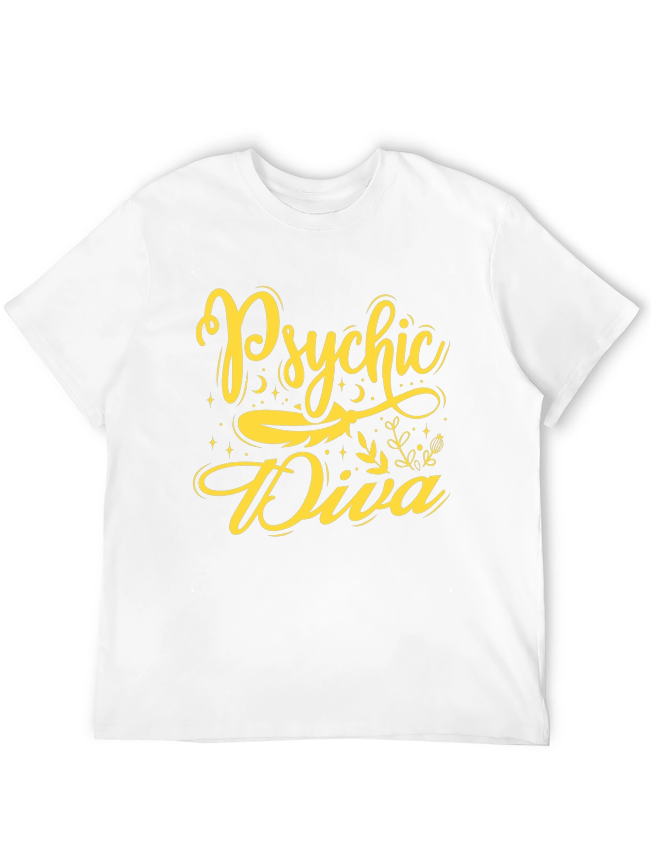 Black Psychic Diva Black Graphic Tee view 12