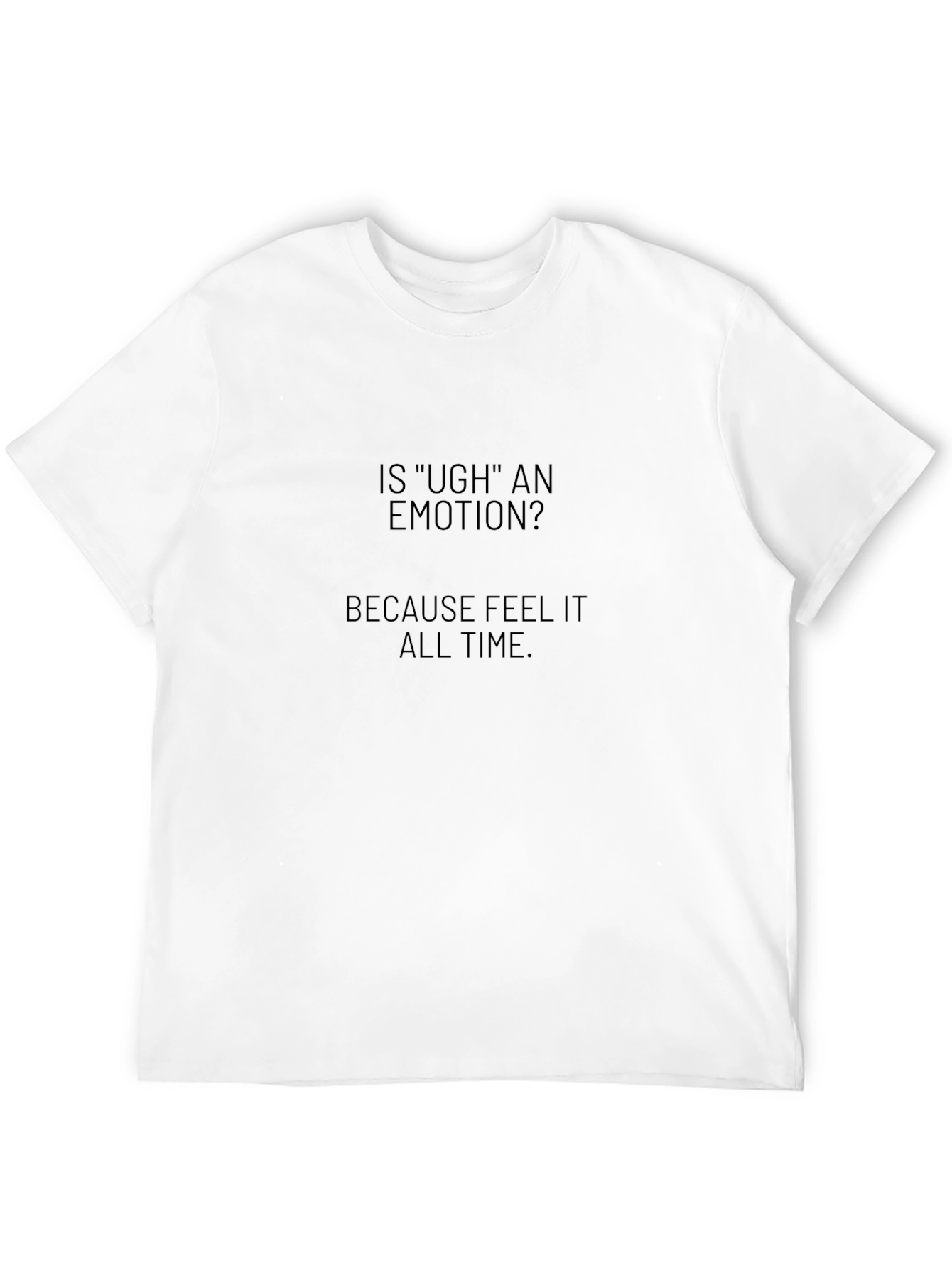 Black Ugh Emotion Black Tee view 12