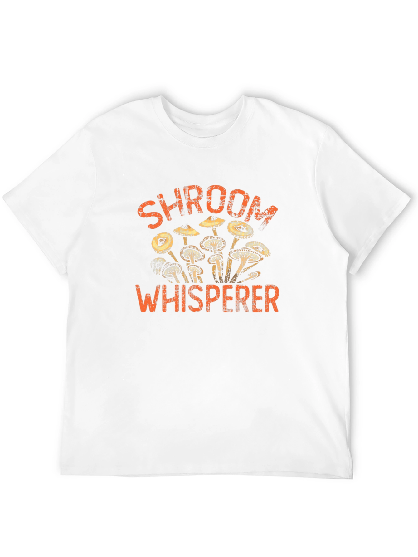 Black Shroom Whisperer Graphic Tee - Black Cotton T-Shirt view 12
