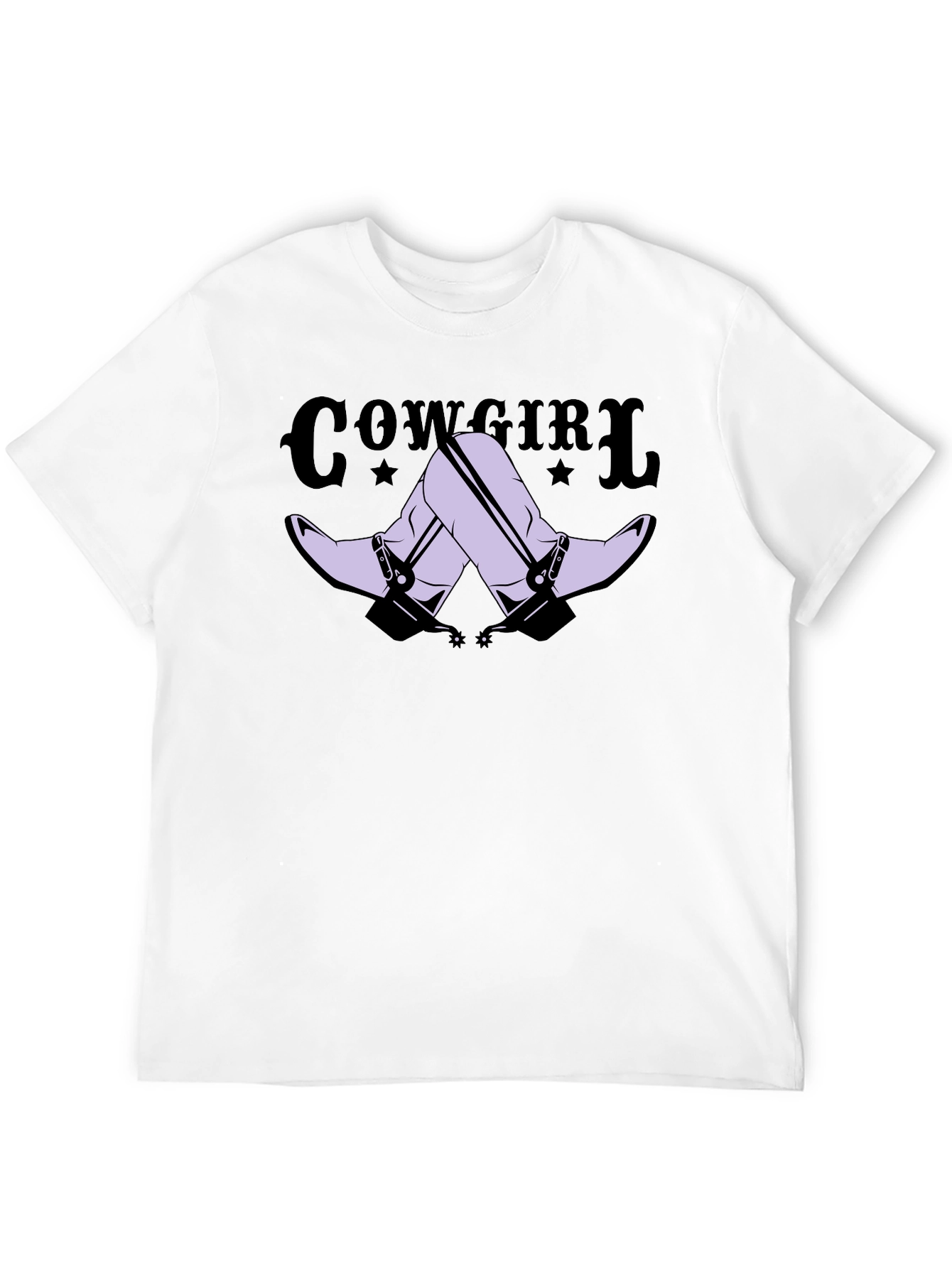 Cowgirl Boots T-Shirt - Western Style Tee - 12