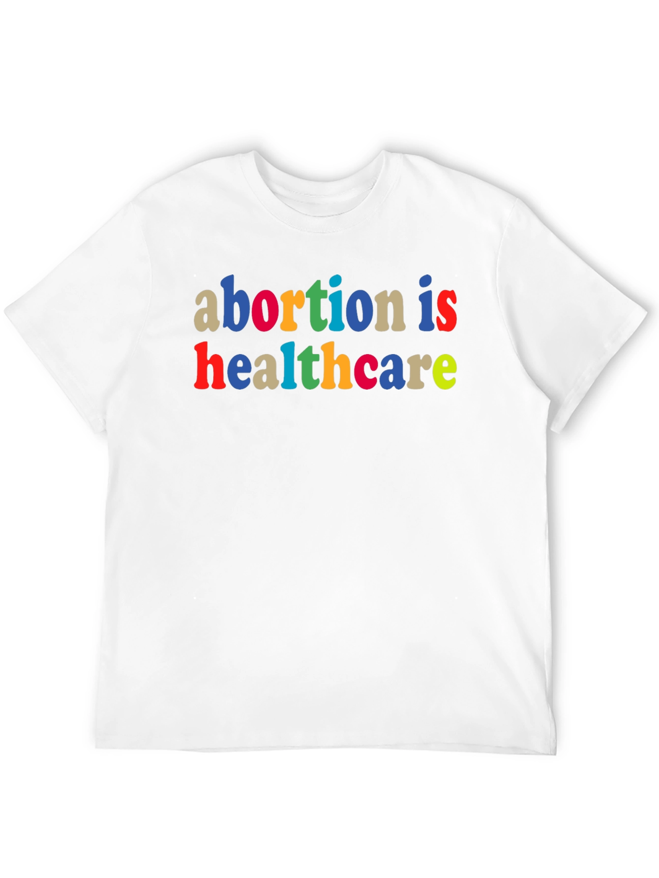 Black Abortion is Healthcare Tee - Pro Choice Shirt view 12