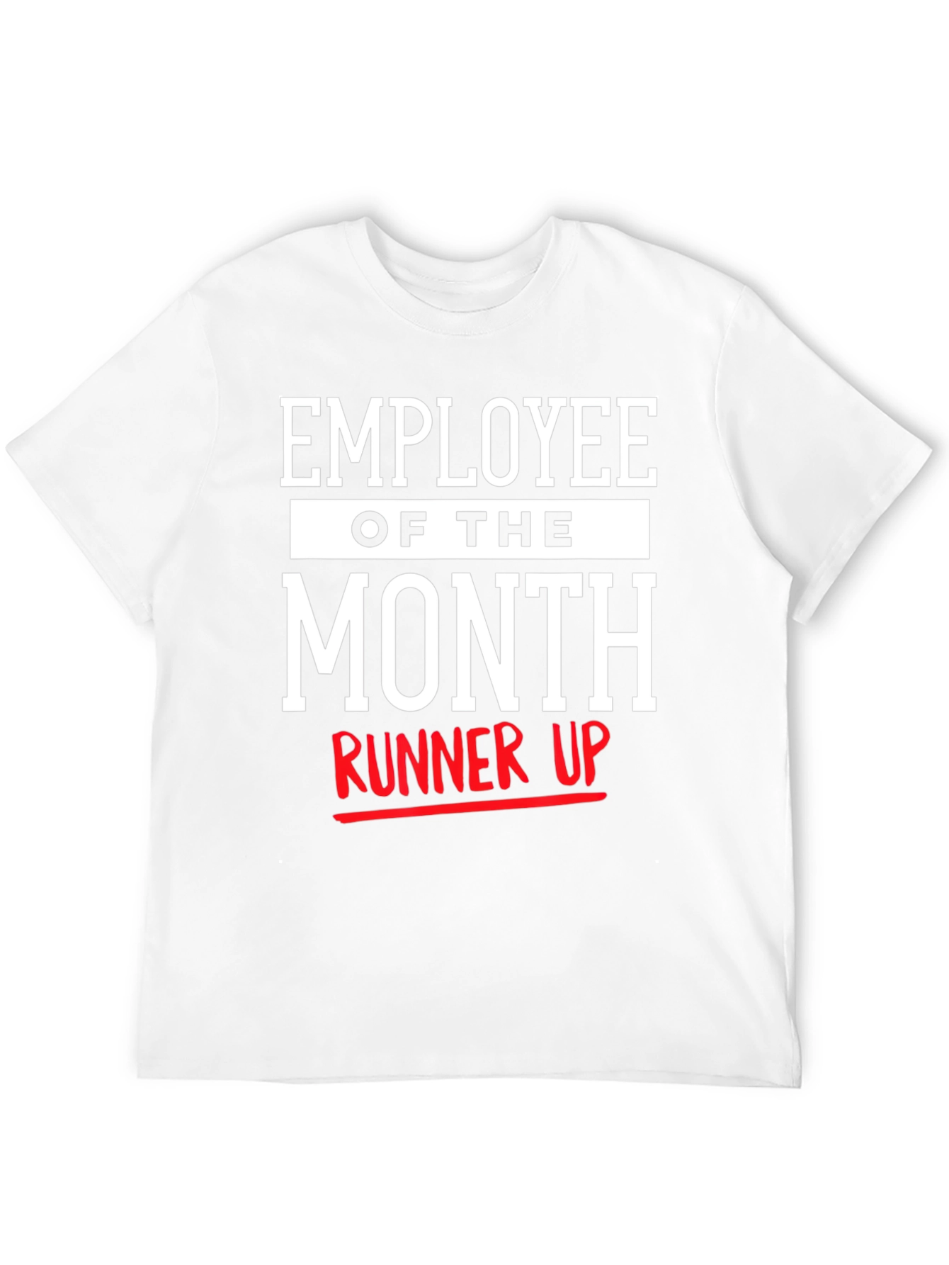 Black Employee of the Month Runner Up Black T-Shirt view 12