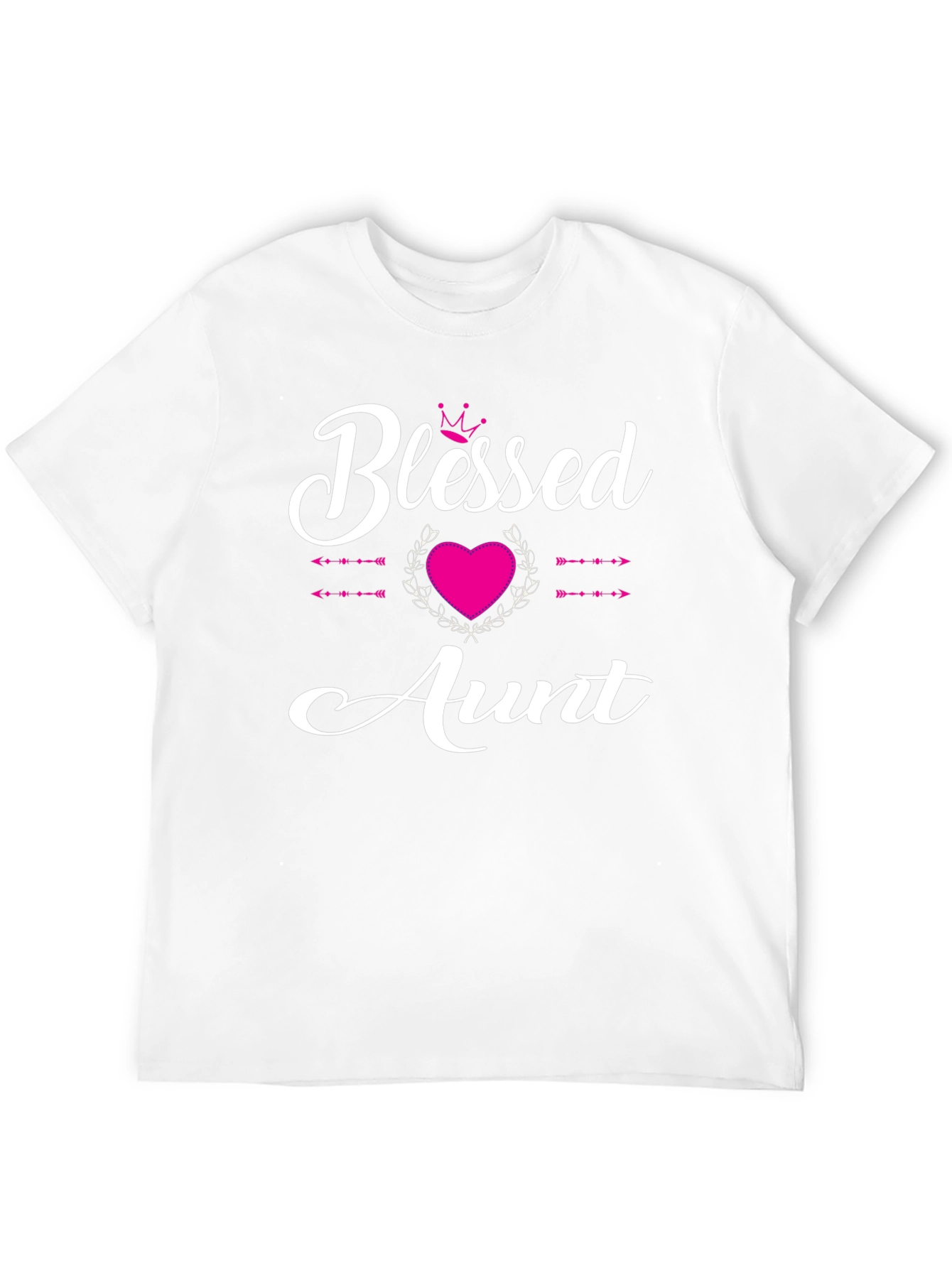 Black Blessed Aunt T-Shirt - Cute Family Gift view 12