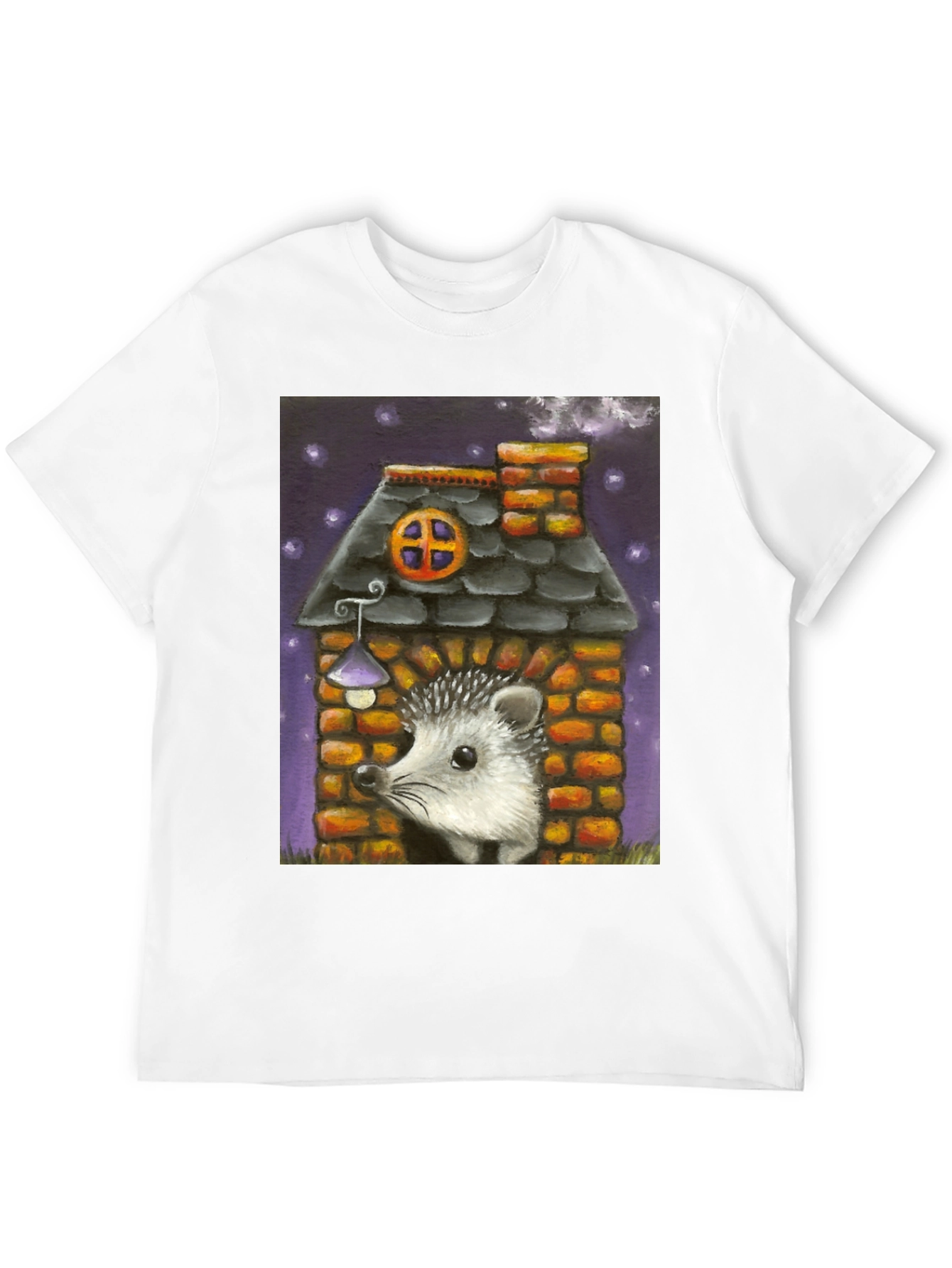 Black Hedgehog House Graphic Tee view 12