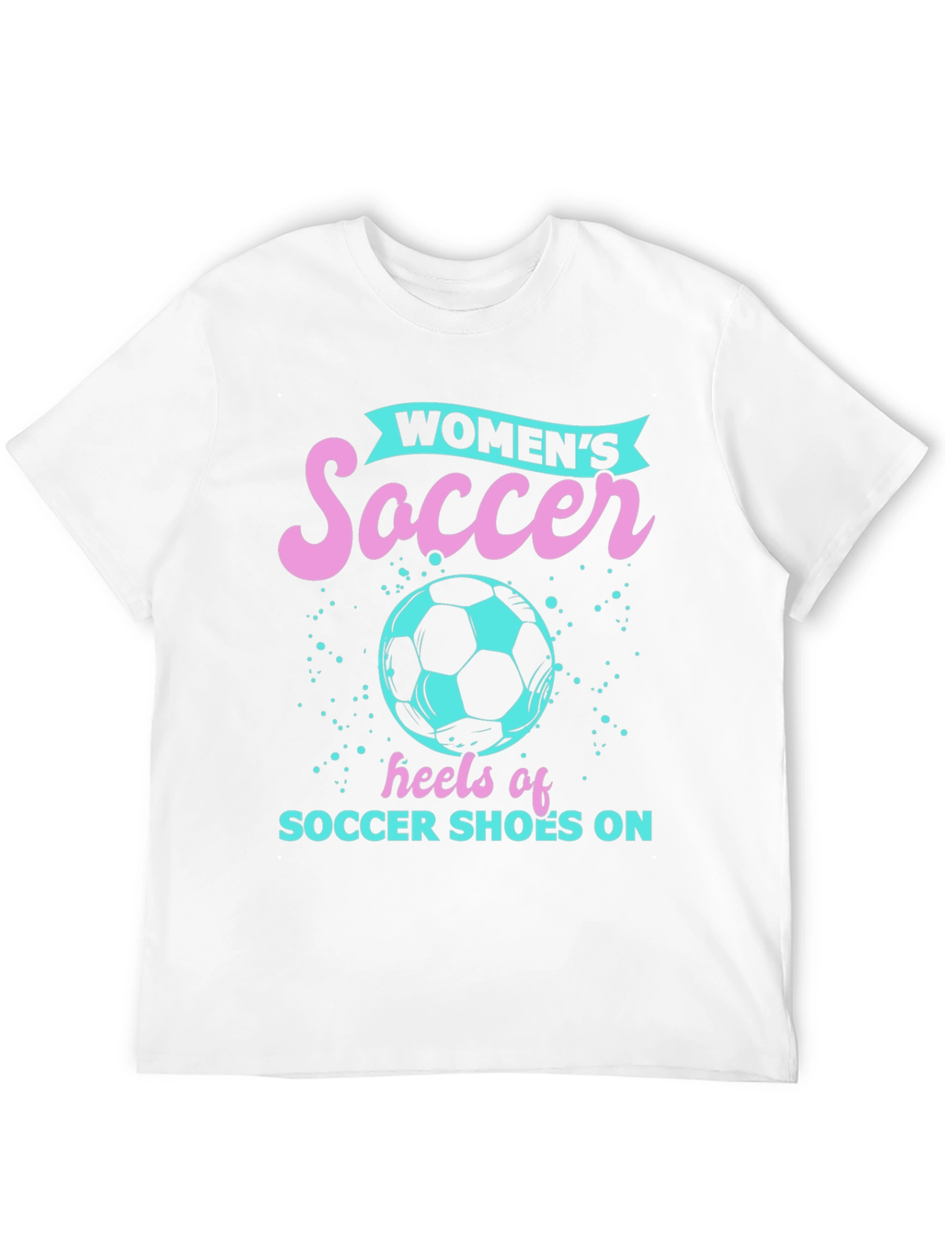 Women's Soccer Heels Graphic Tee - 12