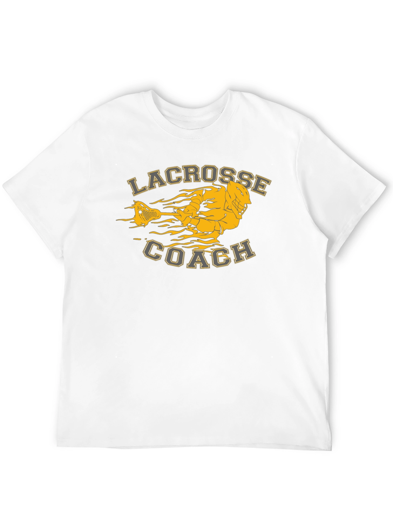 Black Lacrosse Coach Graphic Tee view 12