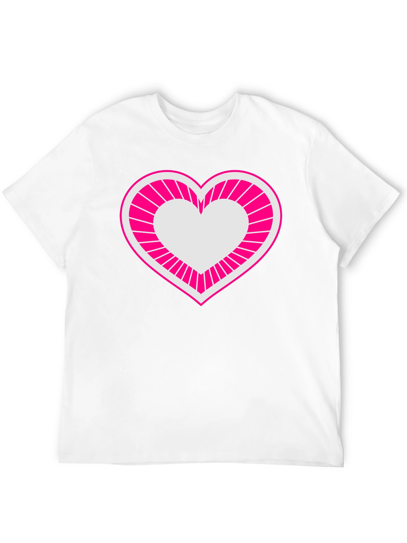 Black Heart Graphic Tee - Bold & Stylish Men's T-Shirt view 12