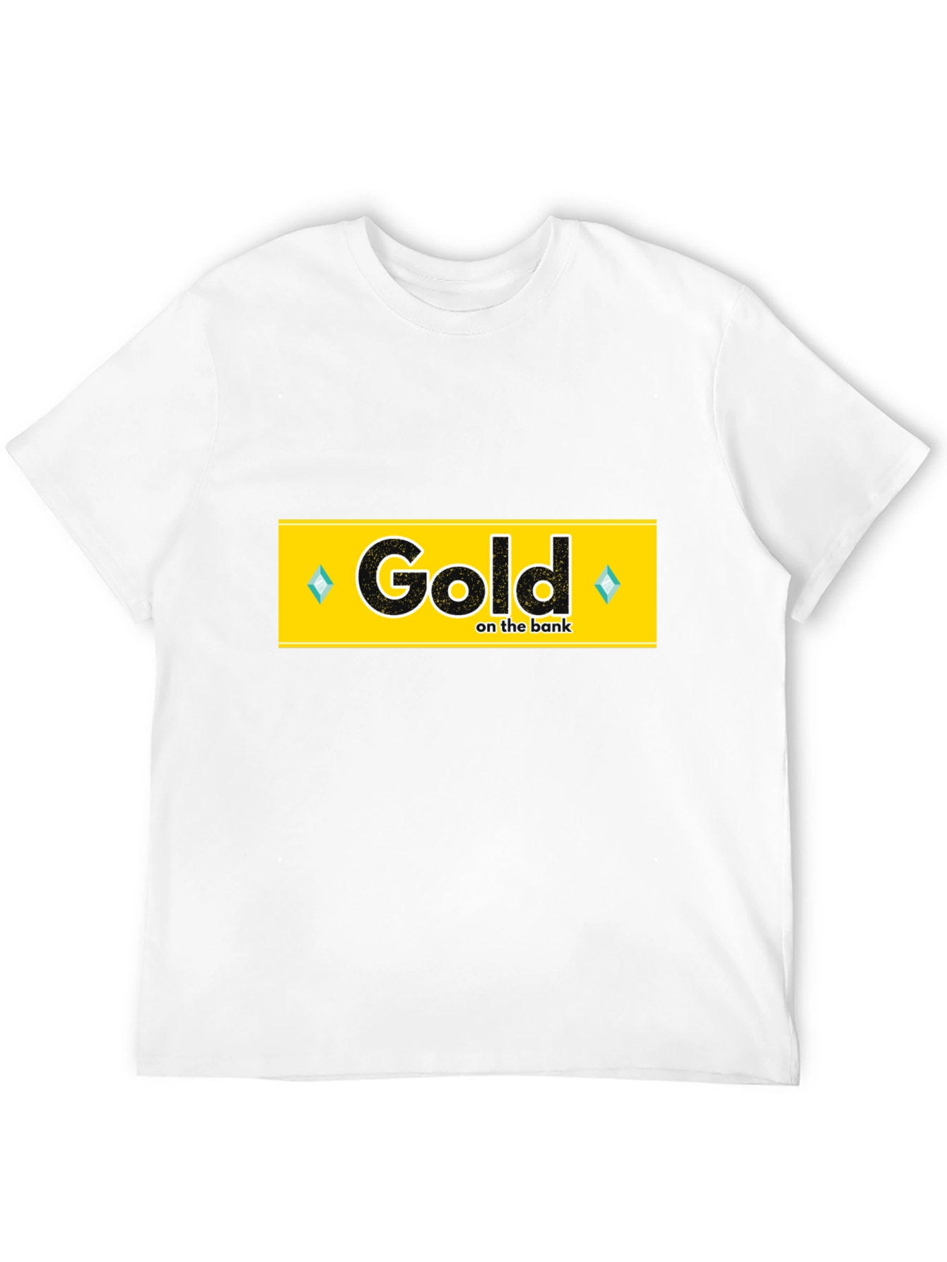 Black Gold on the Bank T-Shirt - Black view 12